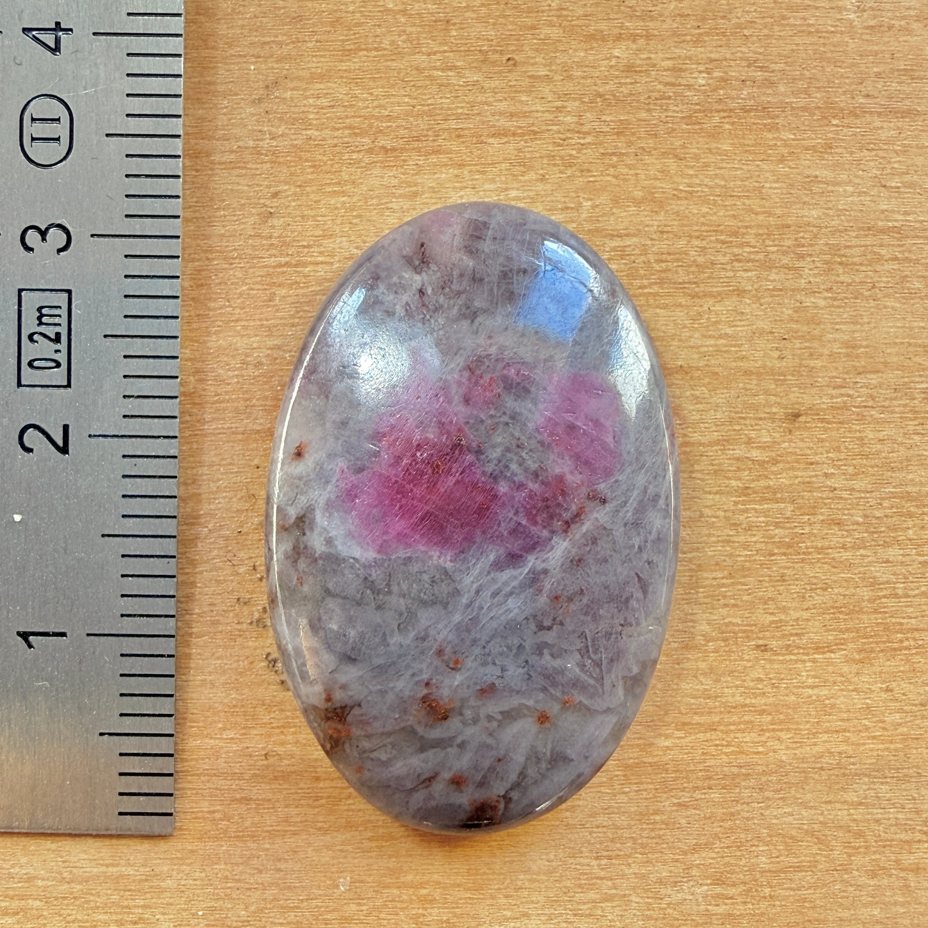 Cabochon Rubis Quartz