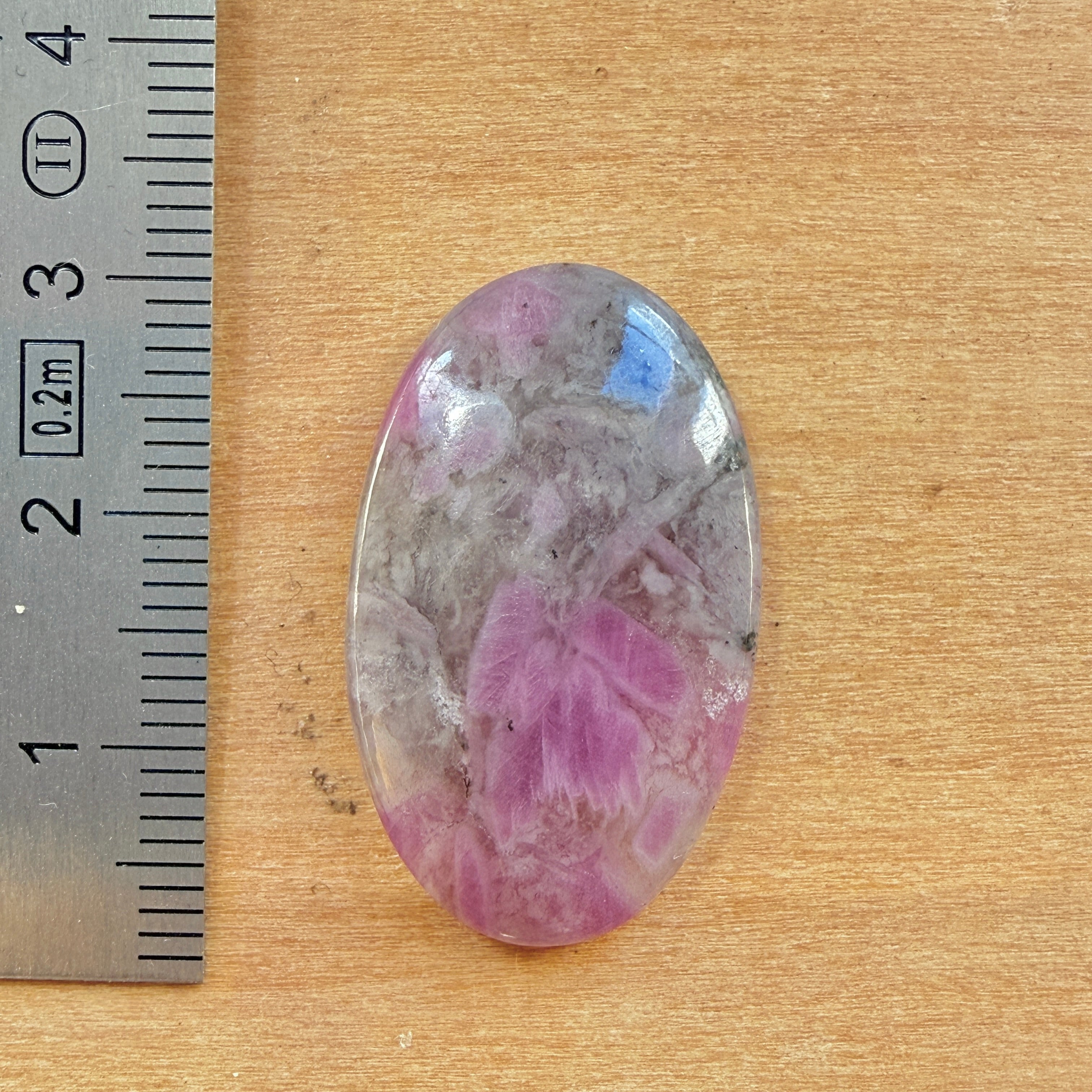 Cabochon Rubis Quartz
