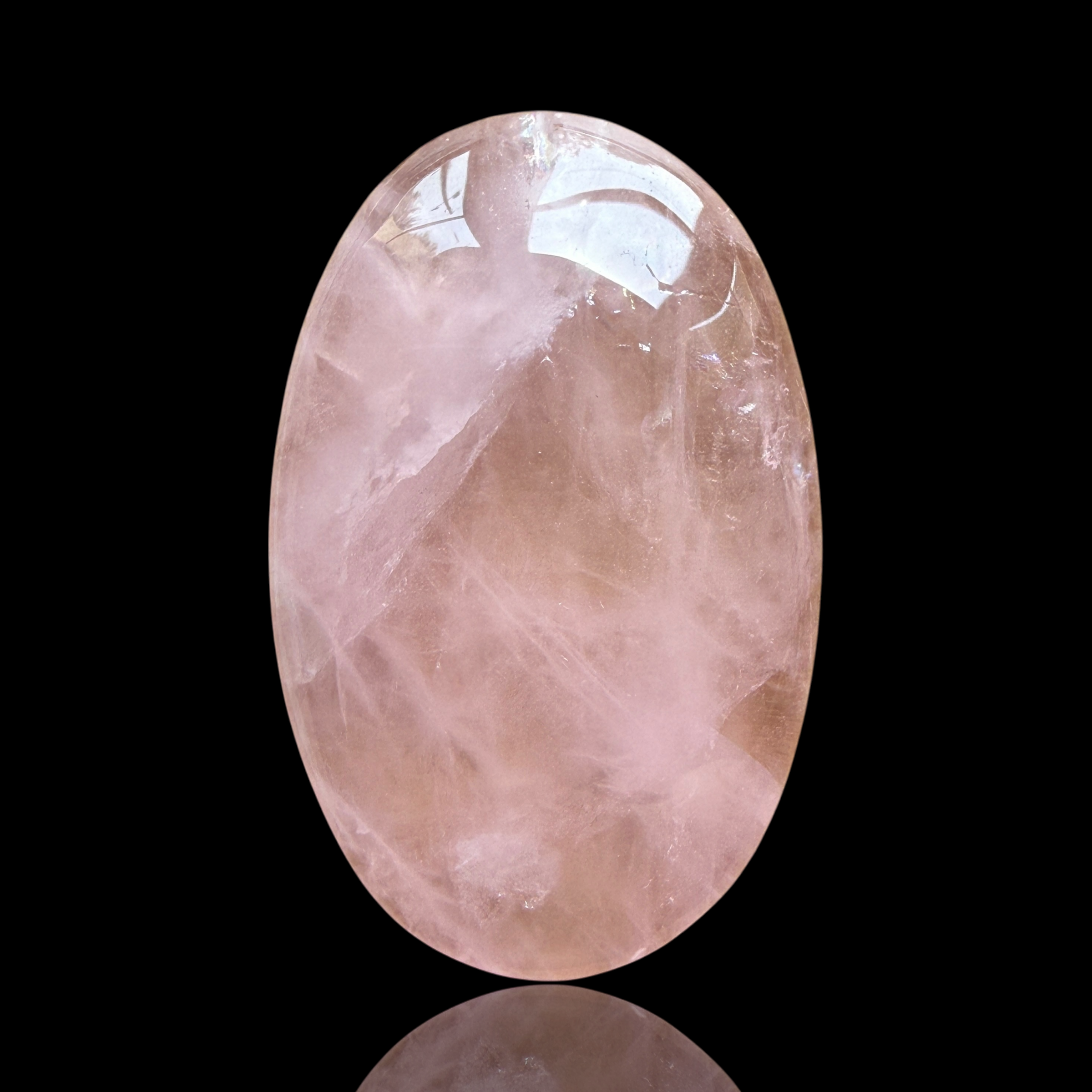 Cabochon Quartz Rose