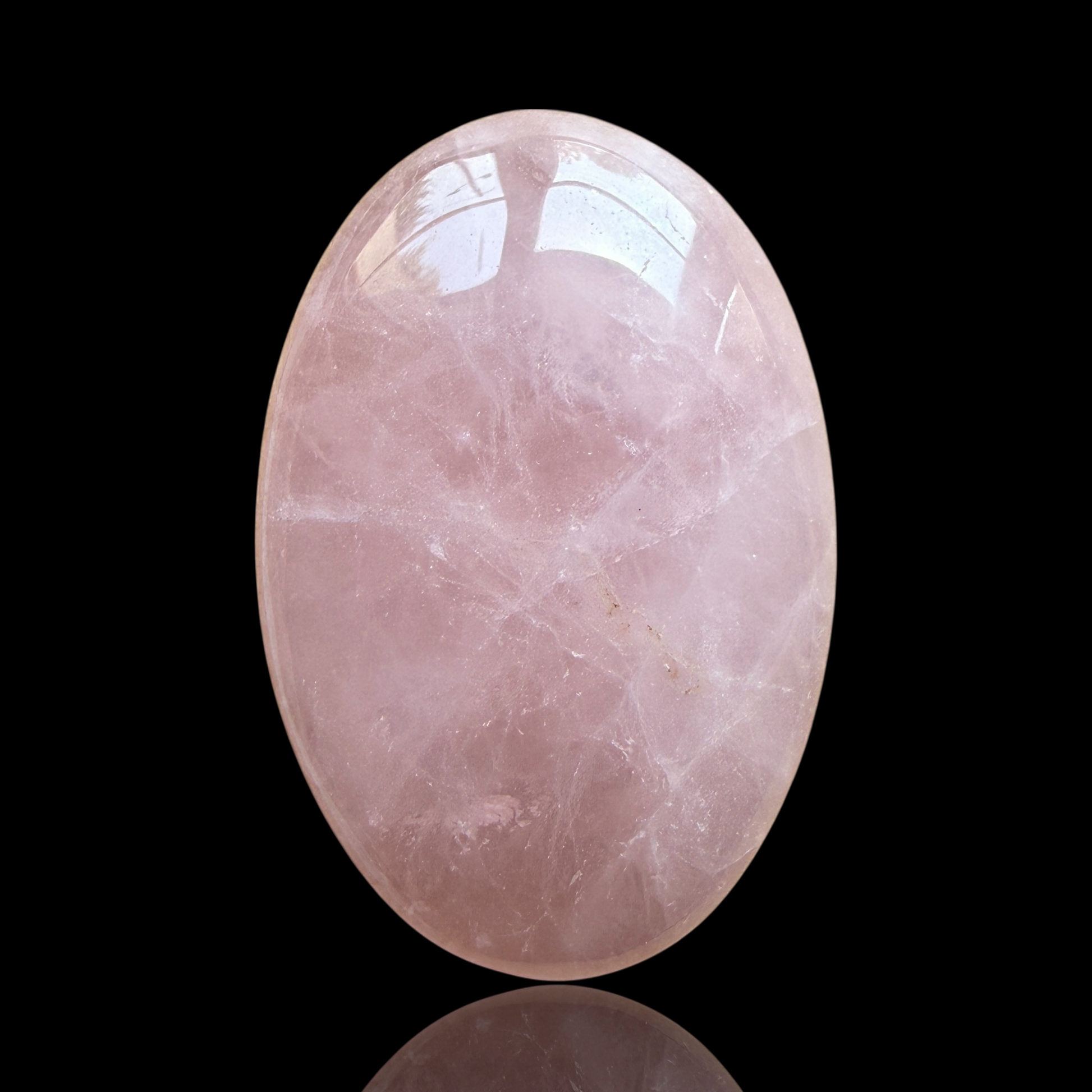 Cabochon Quartz Rose