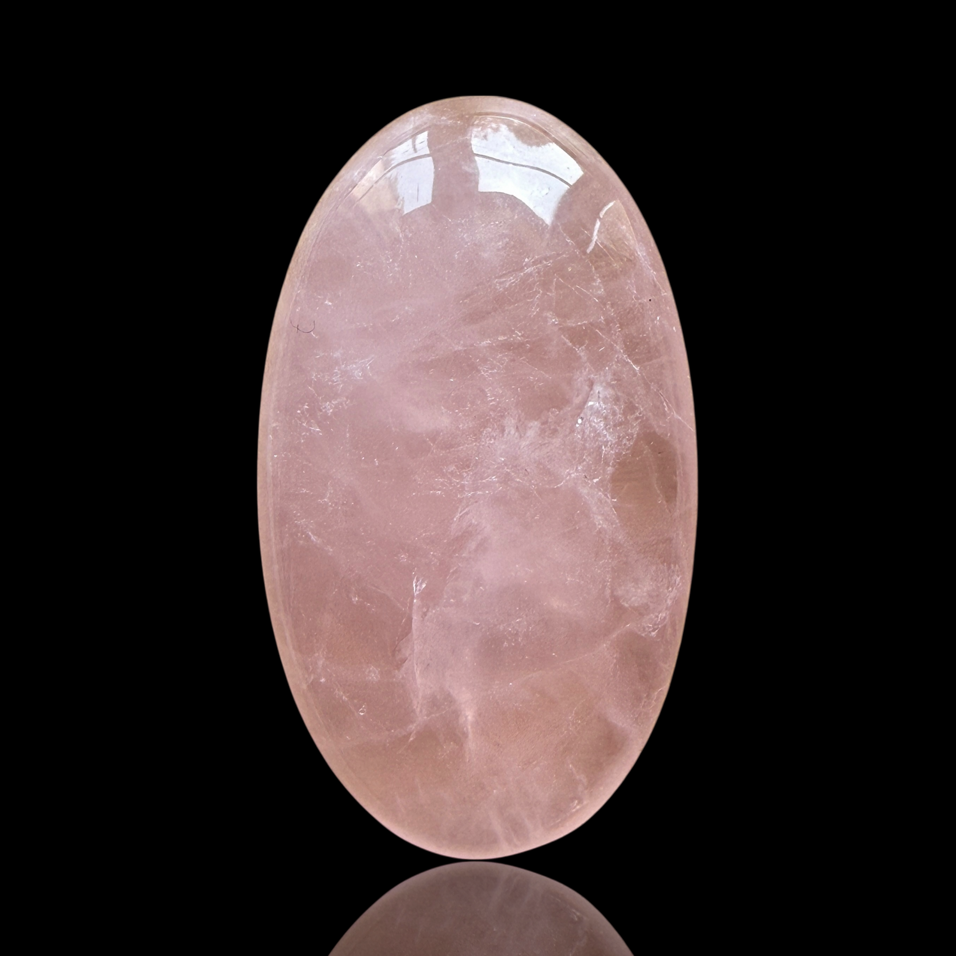 Cabochon Quartz Rose