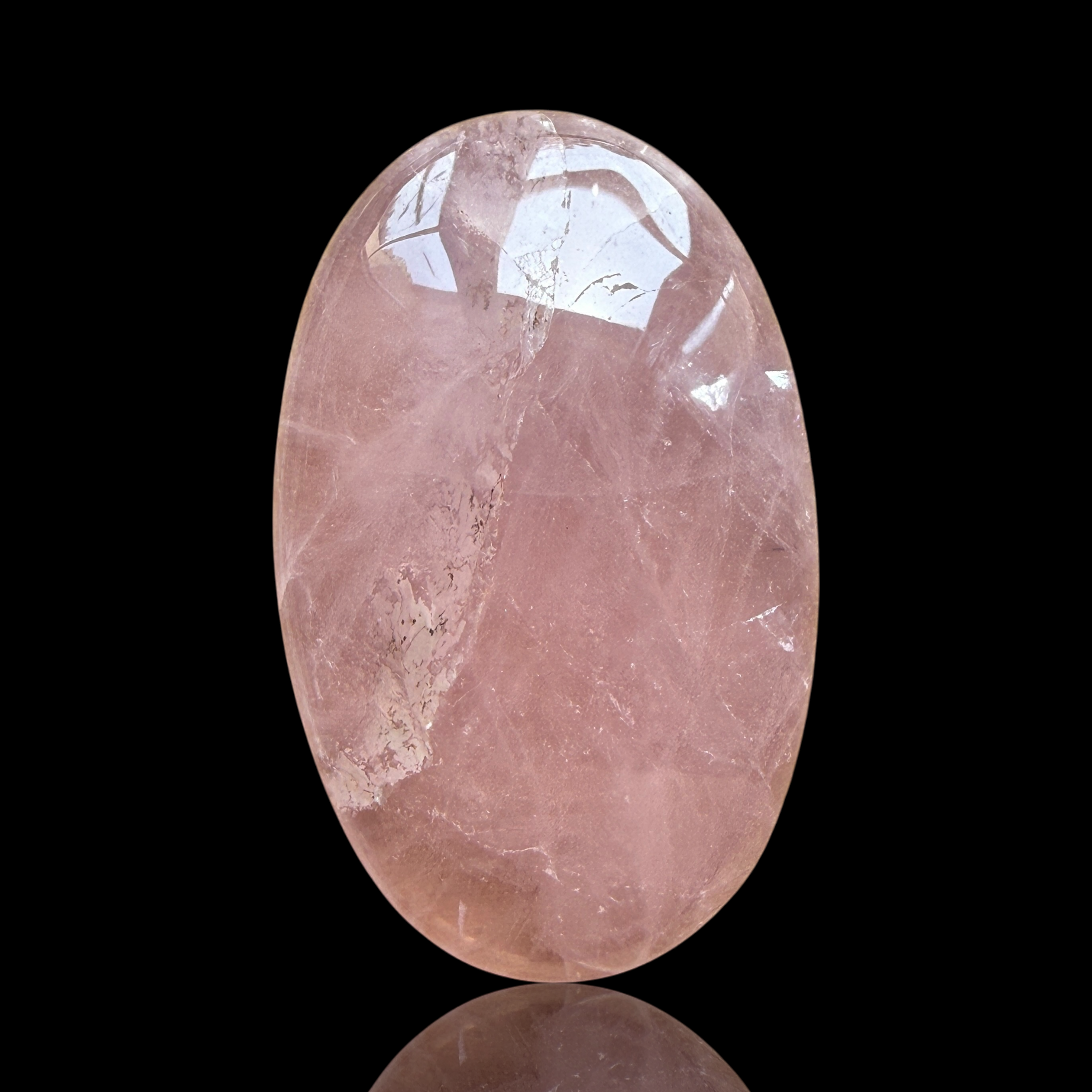 Cabochon Quartz Rose