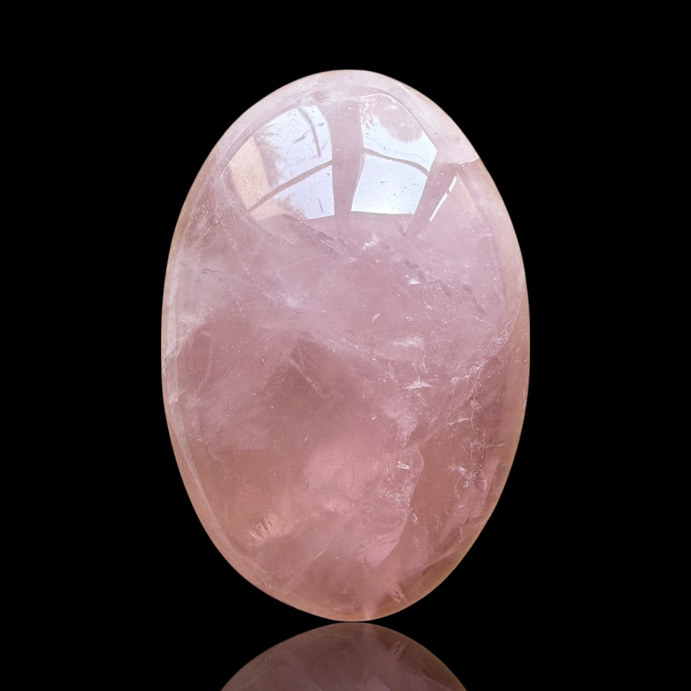 Cabochon Quartz Rose