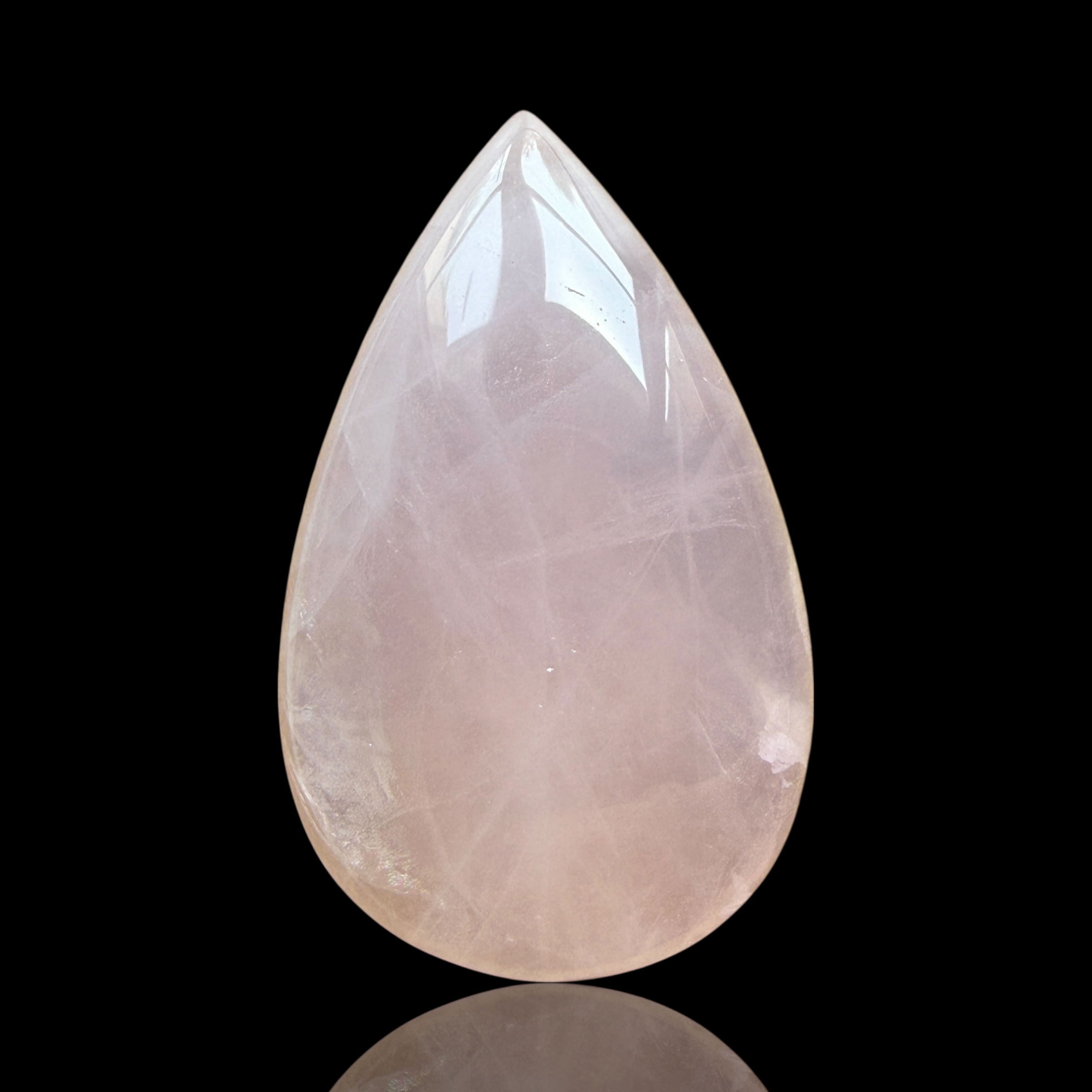 Cabochon Quartz Rose