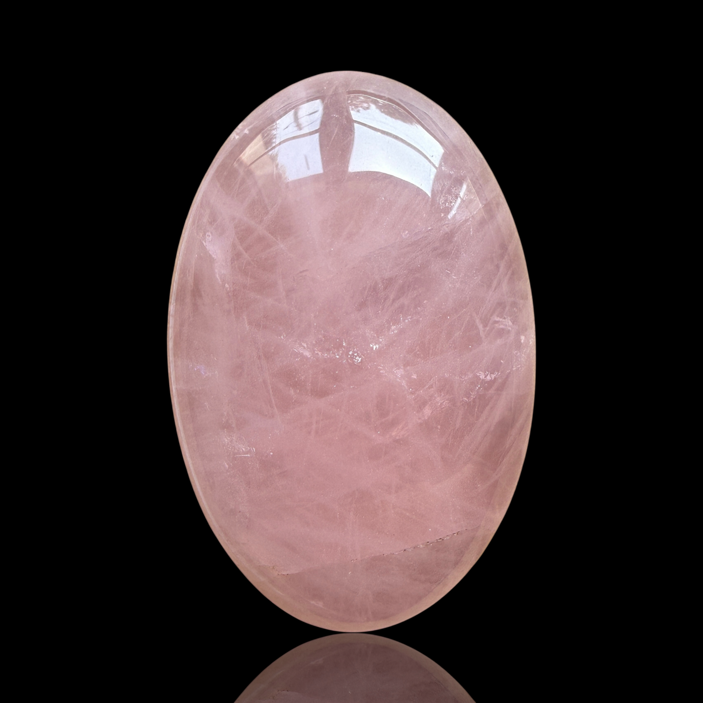 Cabochon Quartz Rose