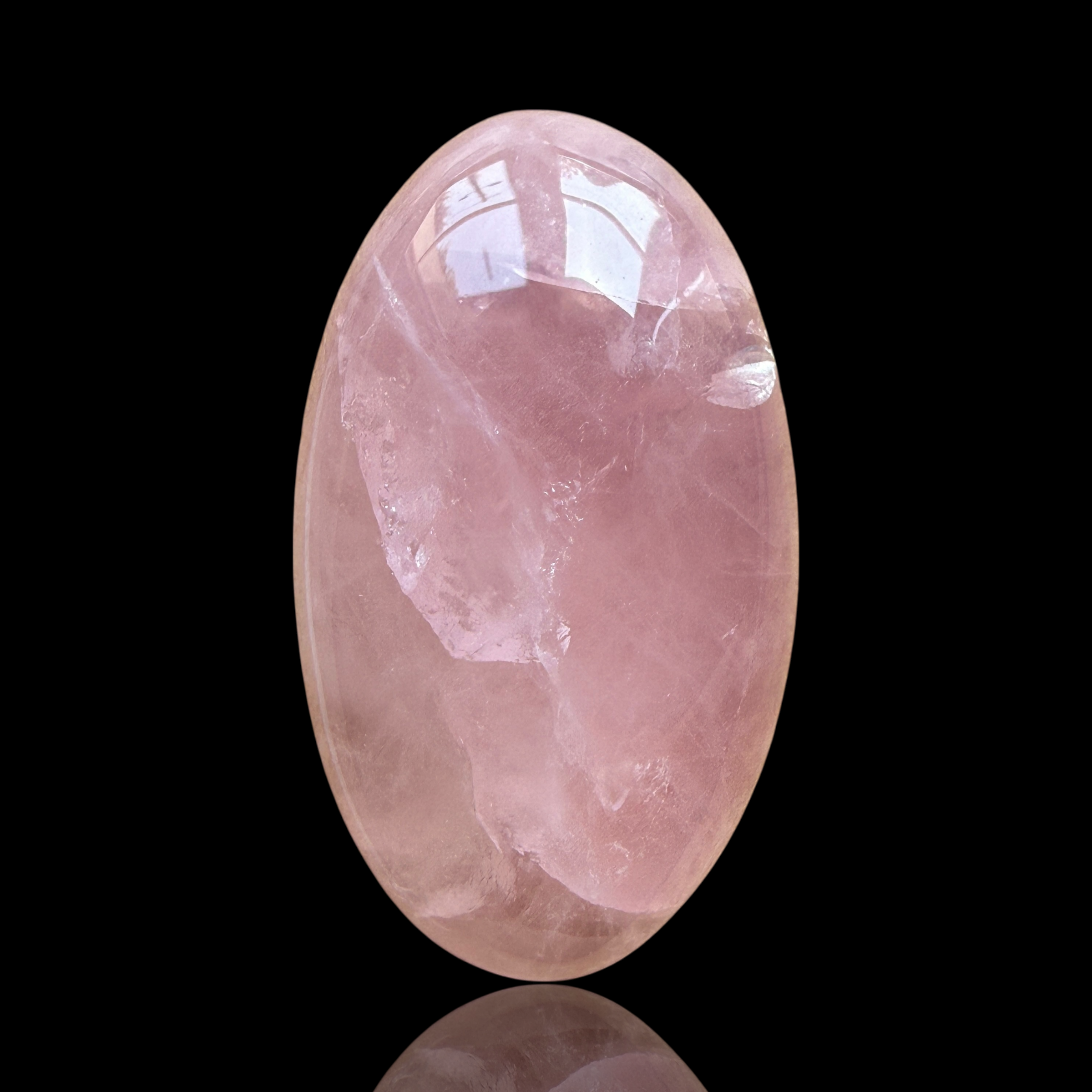 Cabochon Quartz Rose