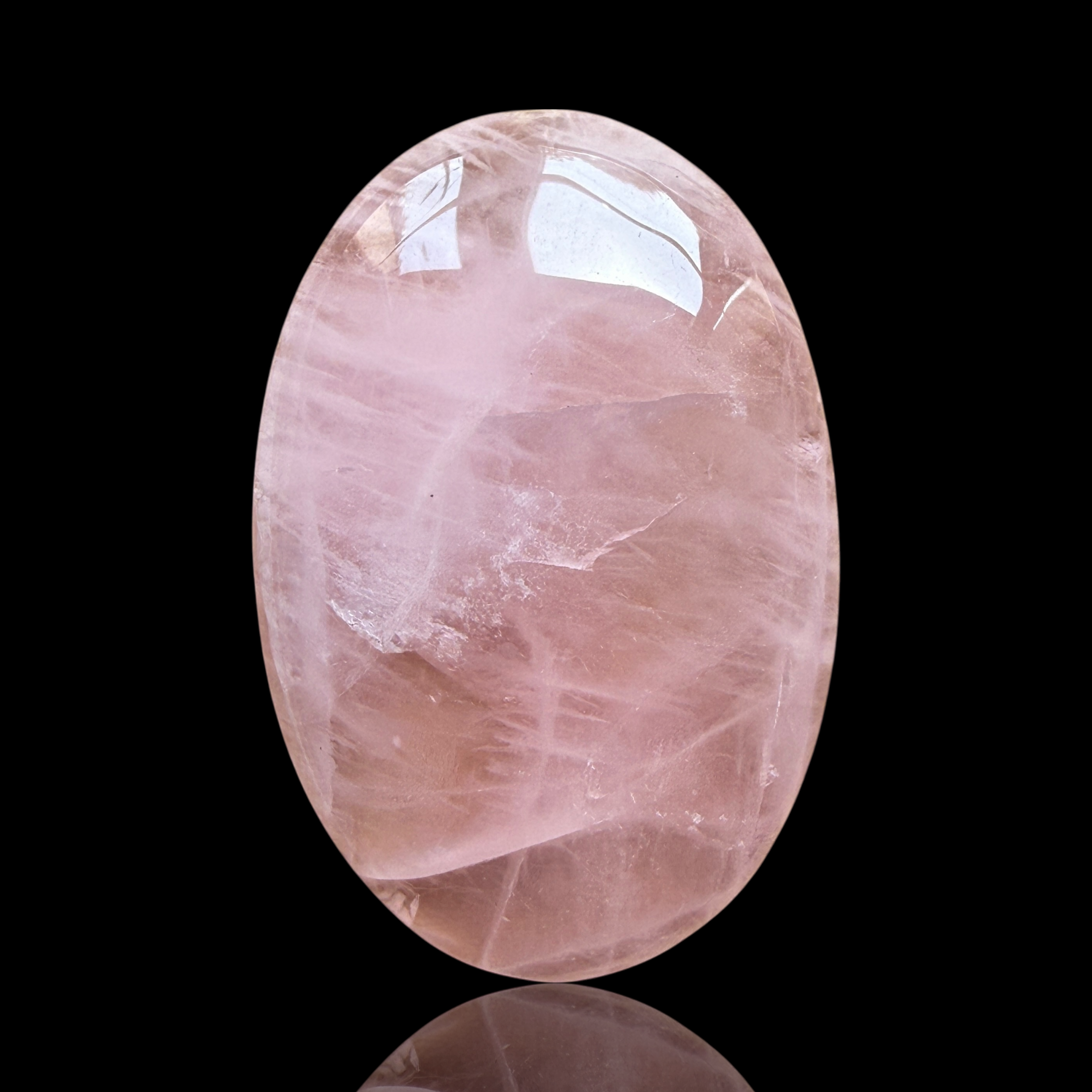 Cabochon Quartz Rose