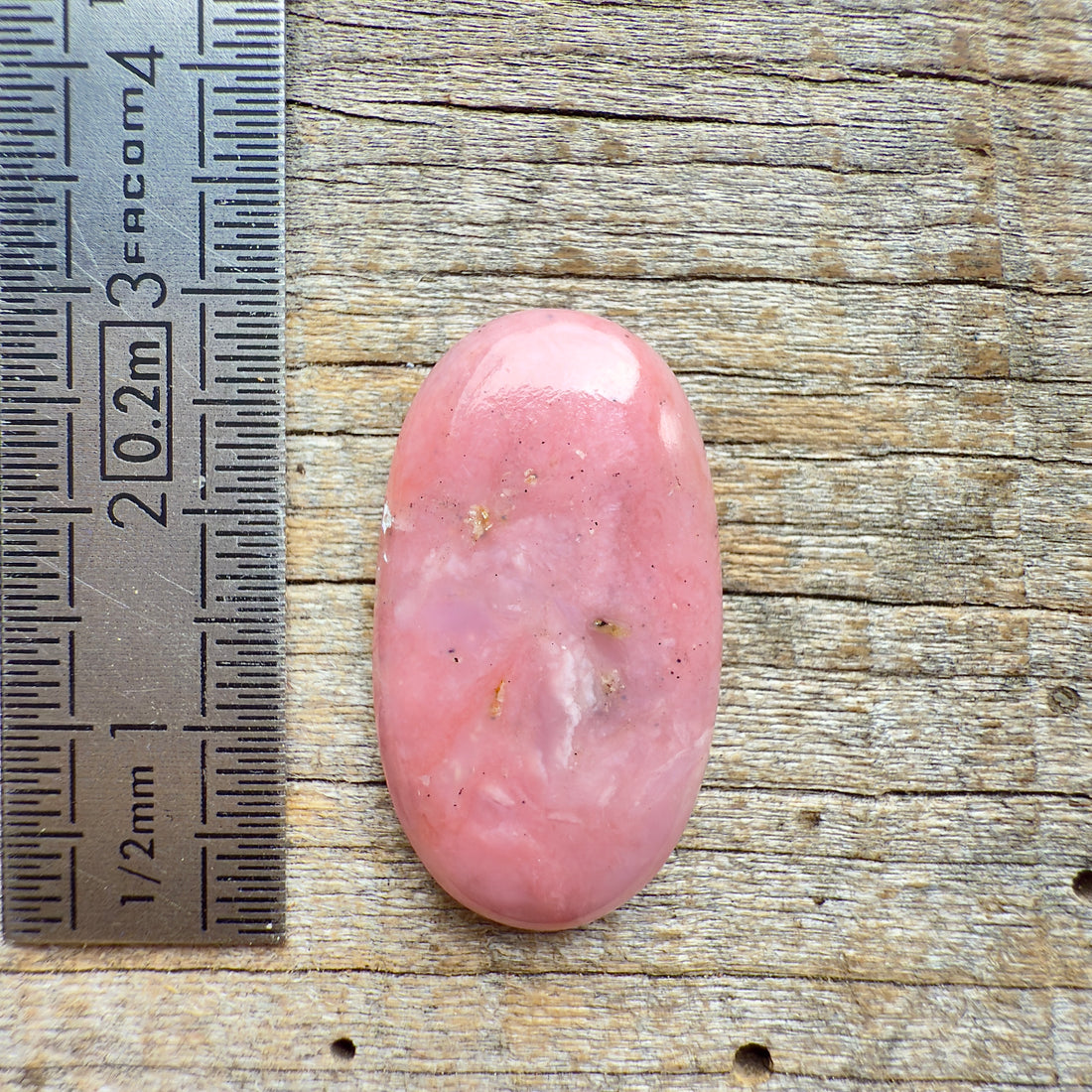 Cabochon Opale Rose