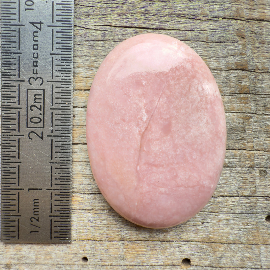 Cabochon Opale Rose