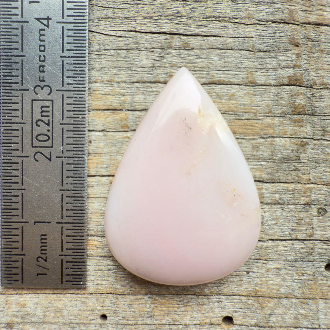 Cabochon Opale Rose