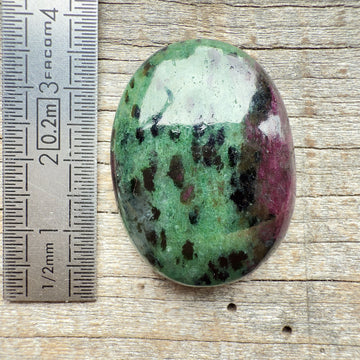 Cabochon Rubis Zoïsite