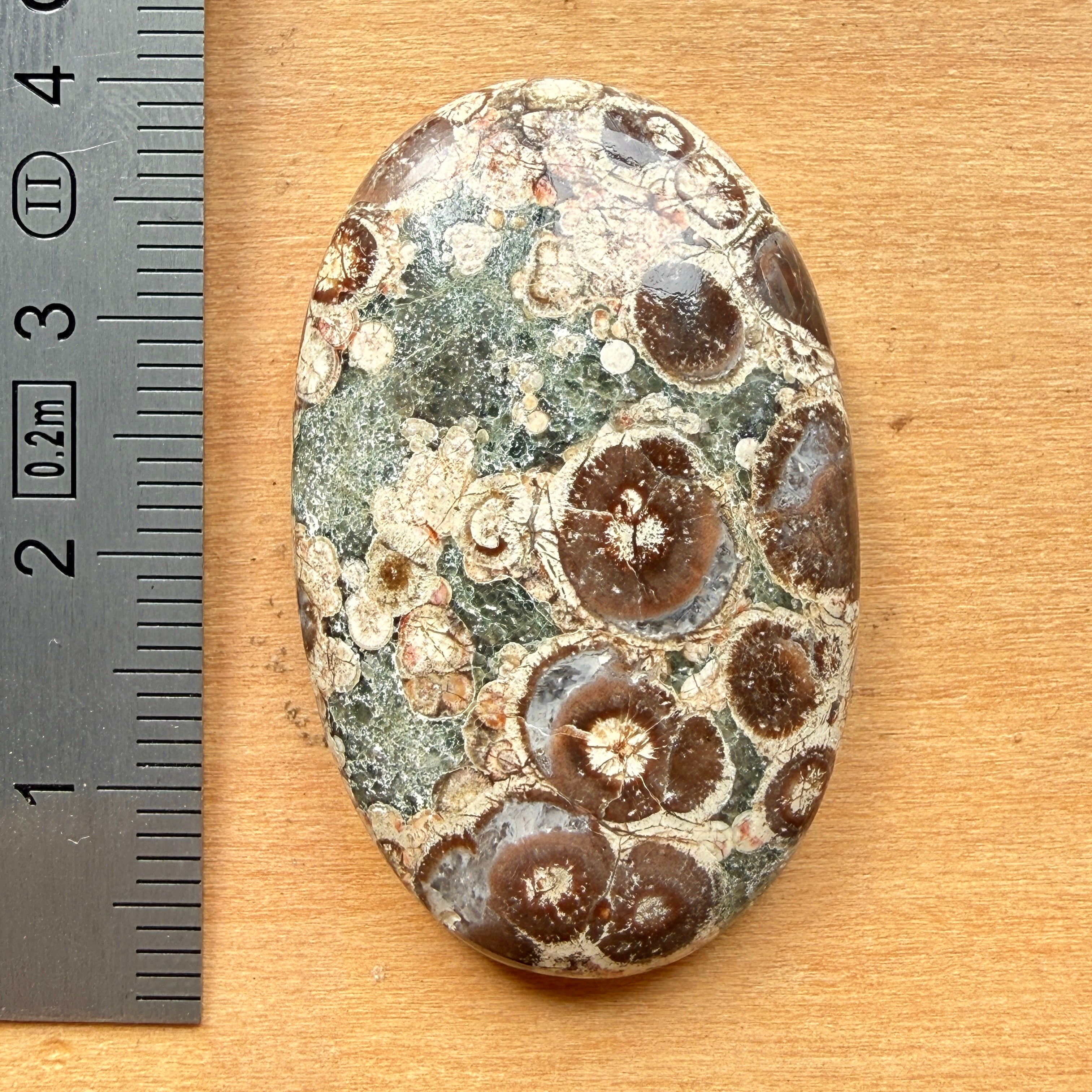 Cabochon Rhyolite Astéroïde