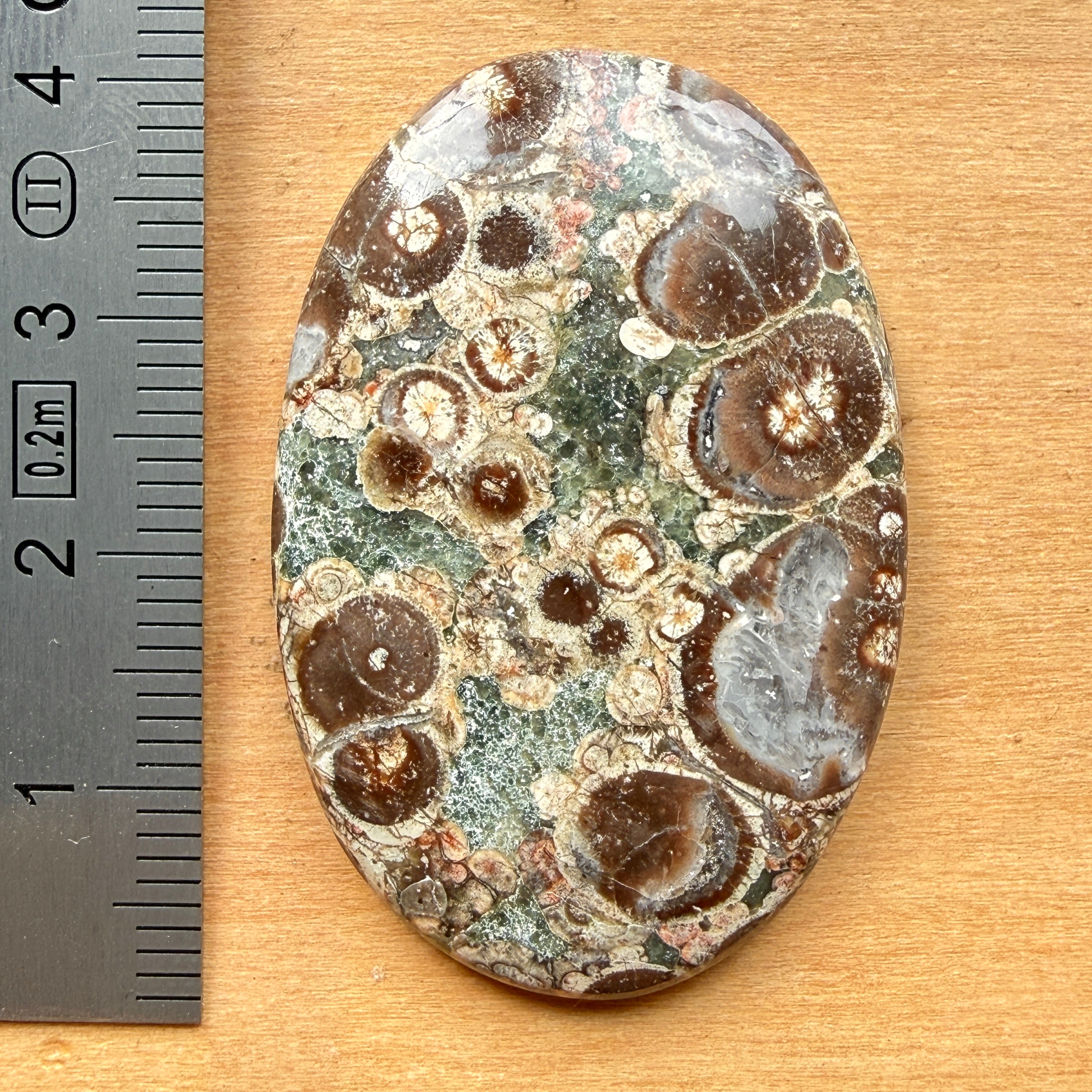 Cabochon Rhyolite Astéroïde