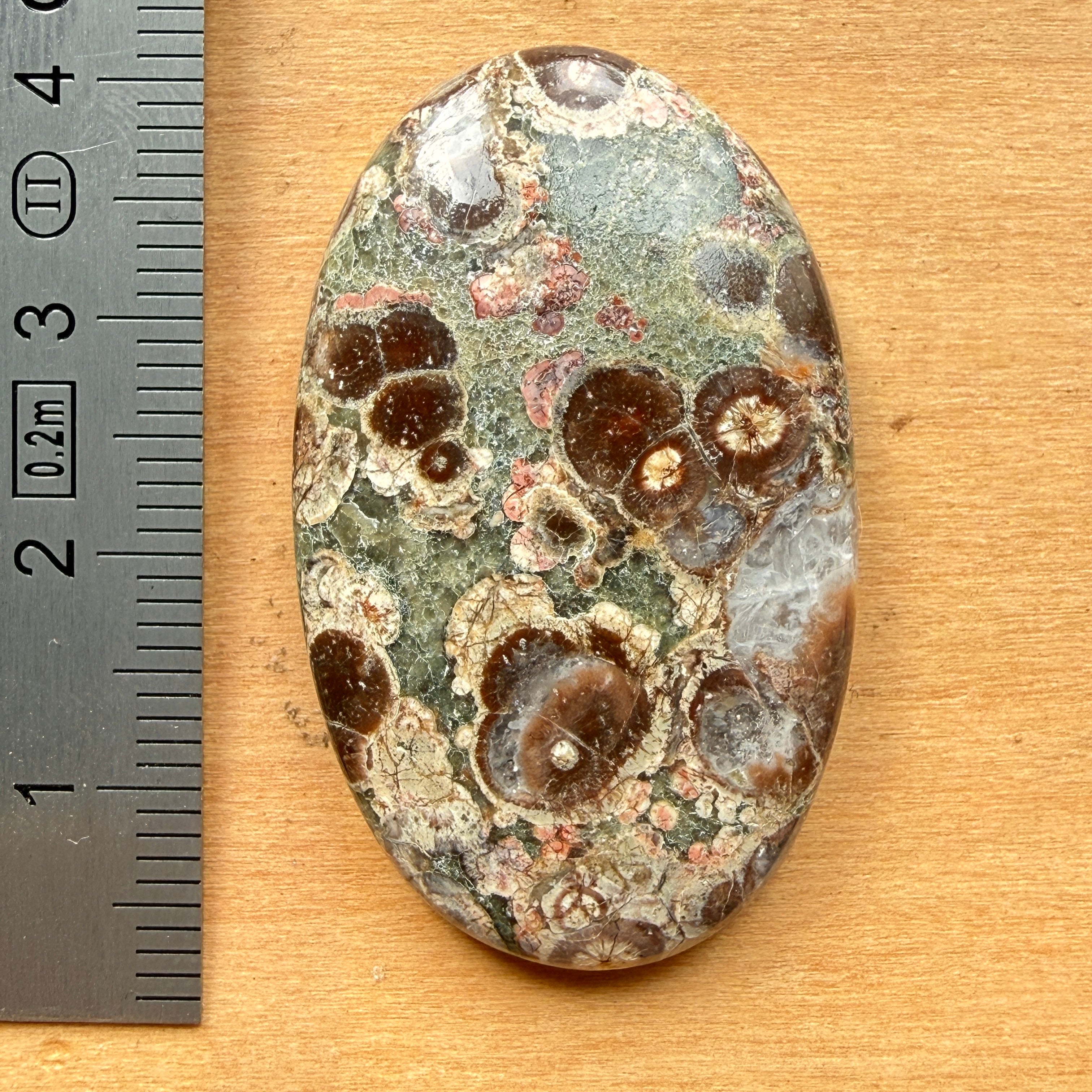 Cabochon Rhyolite Astéroïde