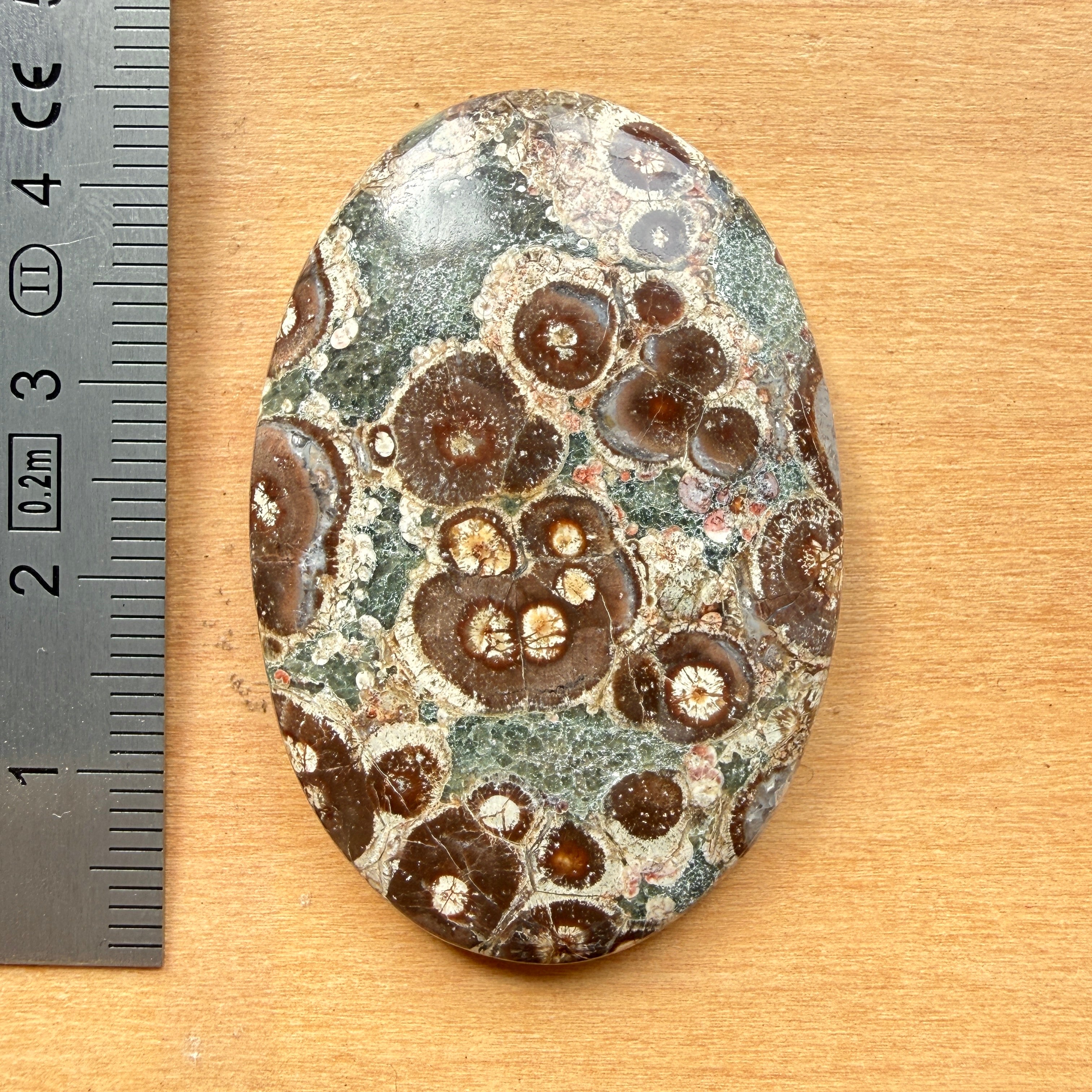 Cabochon Rhyolite Astéroïde