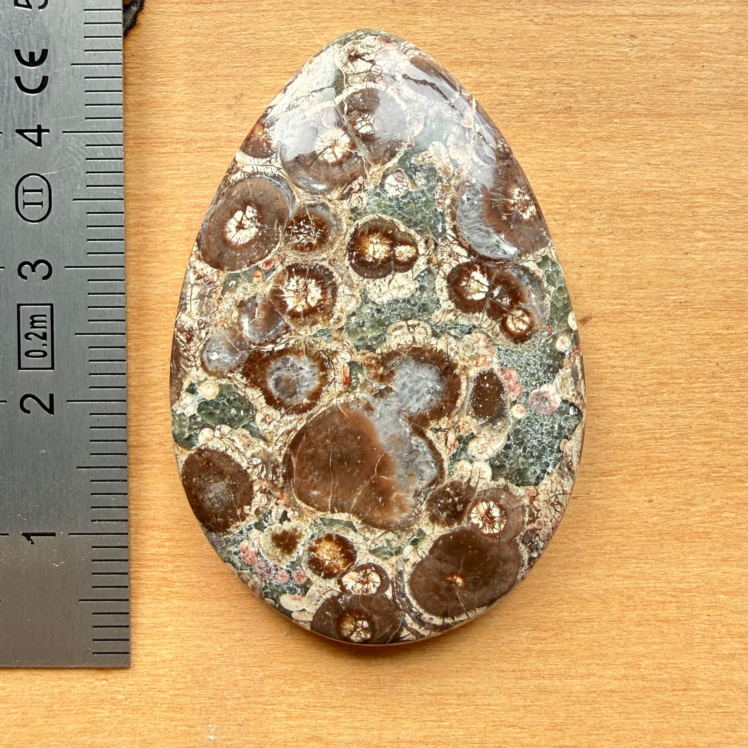 Cabochon Rhyolite Astéroïde