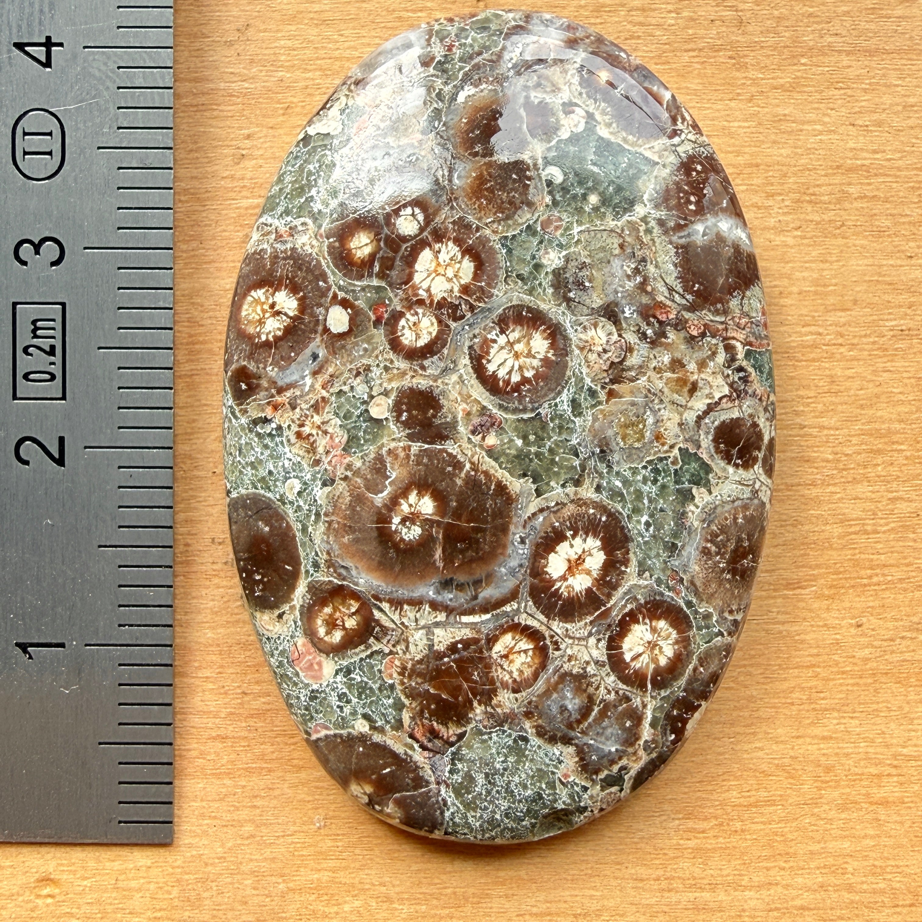 Cabochon Rhyolite Astéroïde