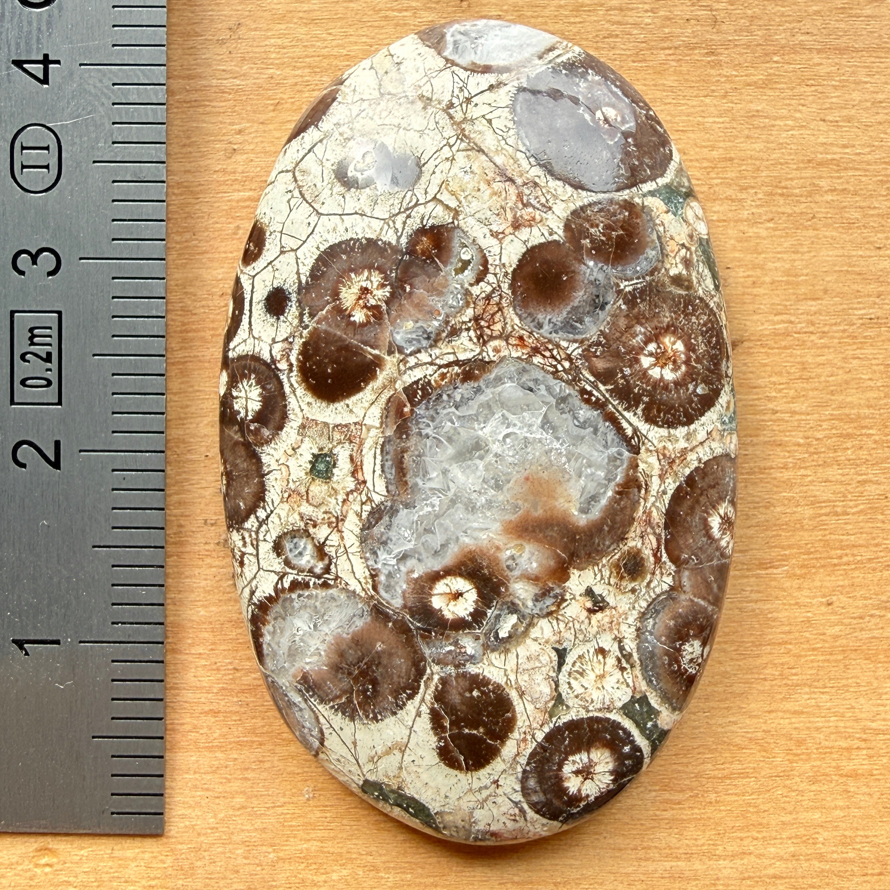 Cabochon Rhyolite Astéroïde