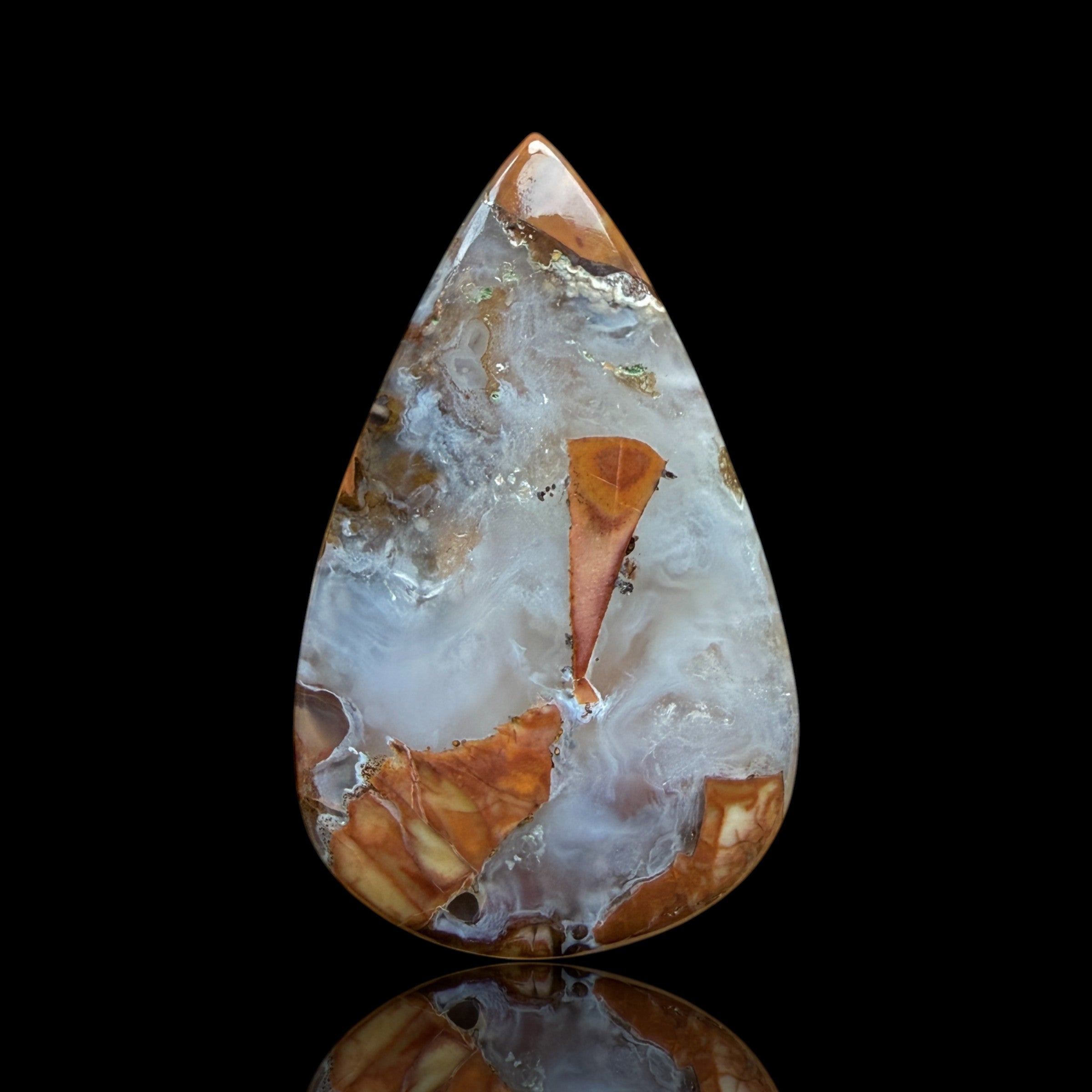 Cabochon Jaspe Butterfly