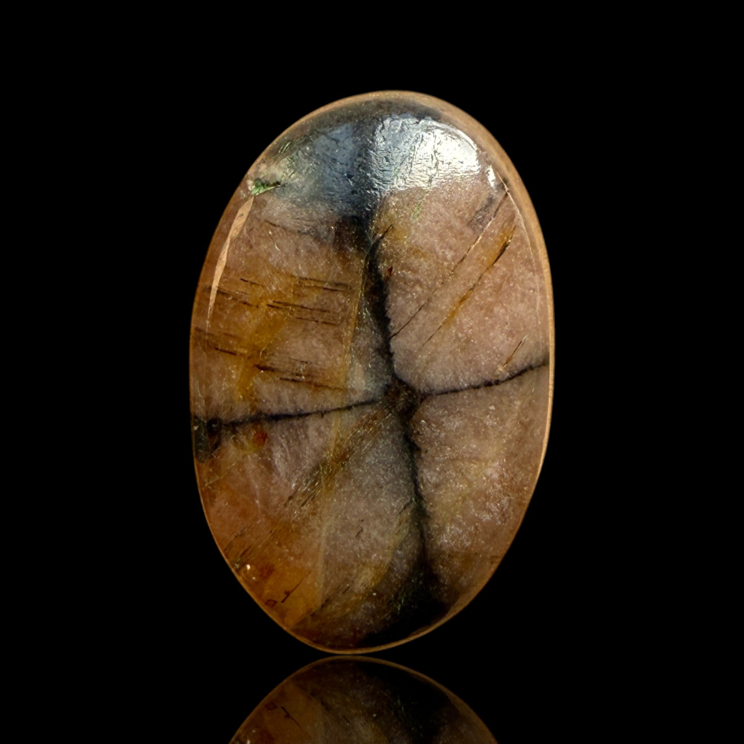 Cabochon Chiastolite
