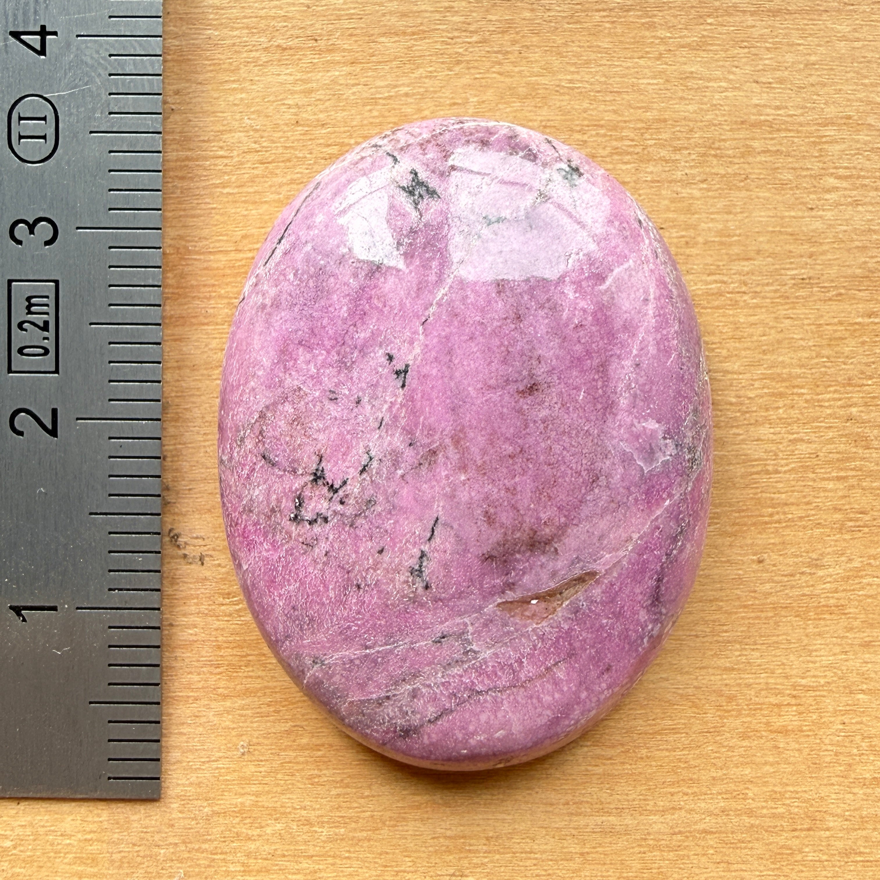 Cabochon Cobaltocalcite