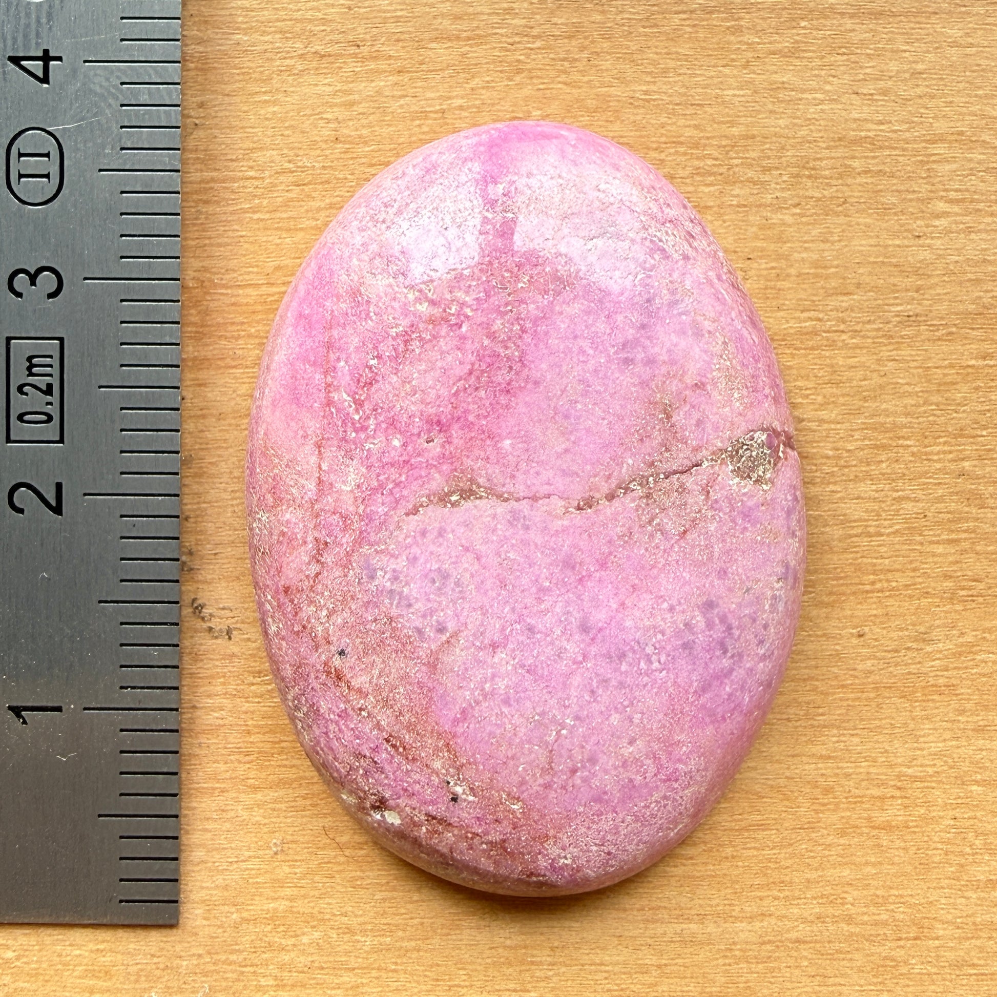 Cabochon Cobaltocalcite