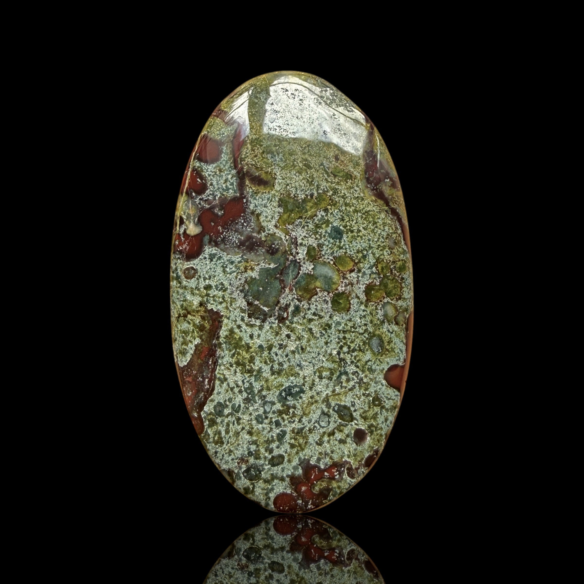 Cabochon Jaspe Sang de Dragon