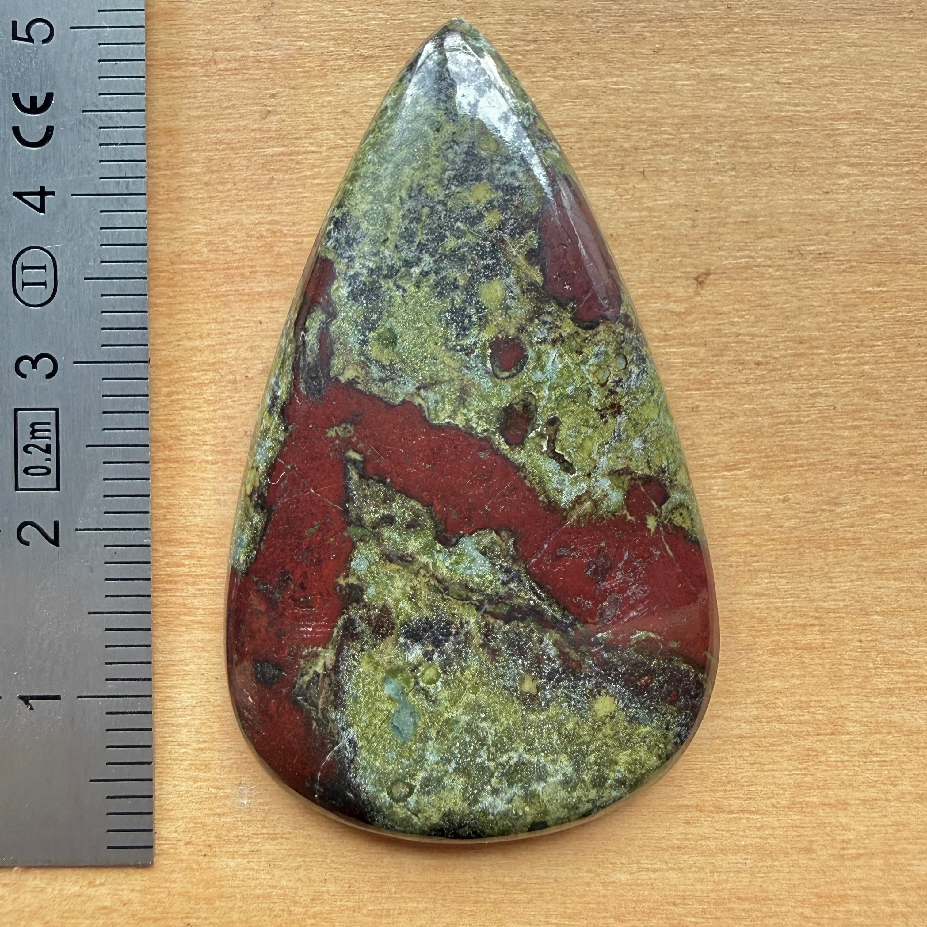 Cabochon Jaspe Sang de Dragon