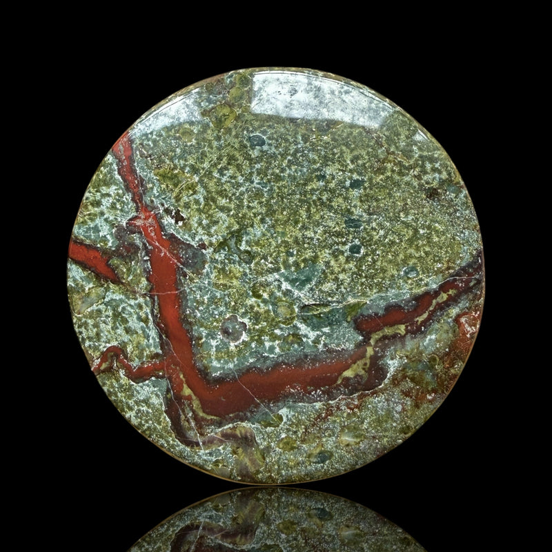 Cabochon Jaspe Sang de Dragon