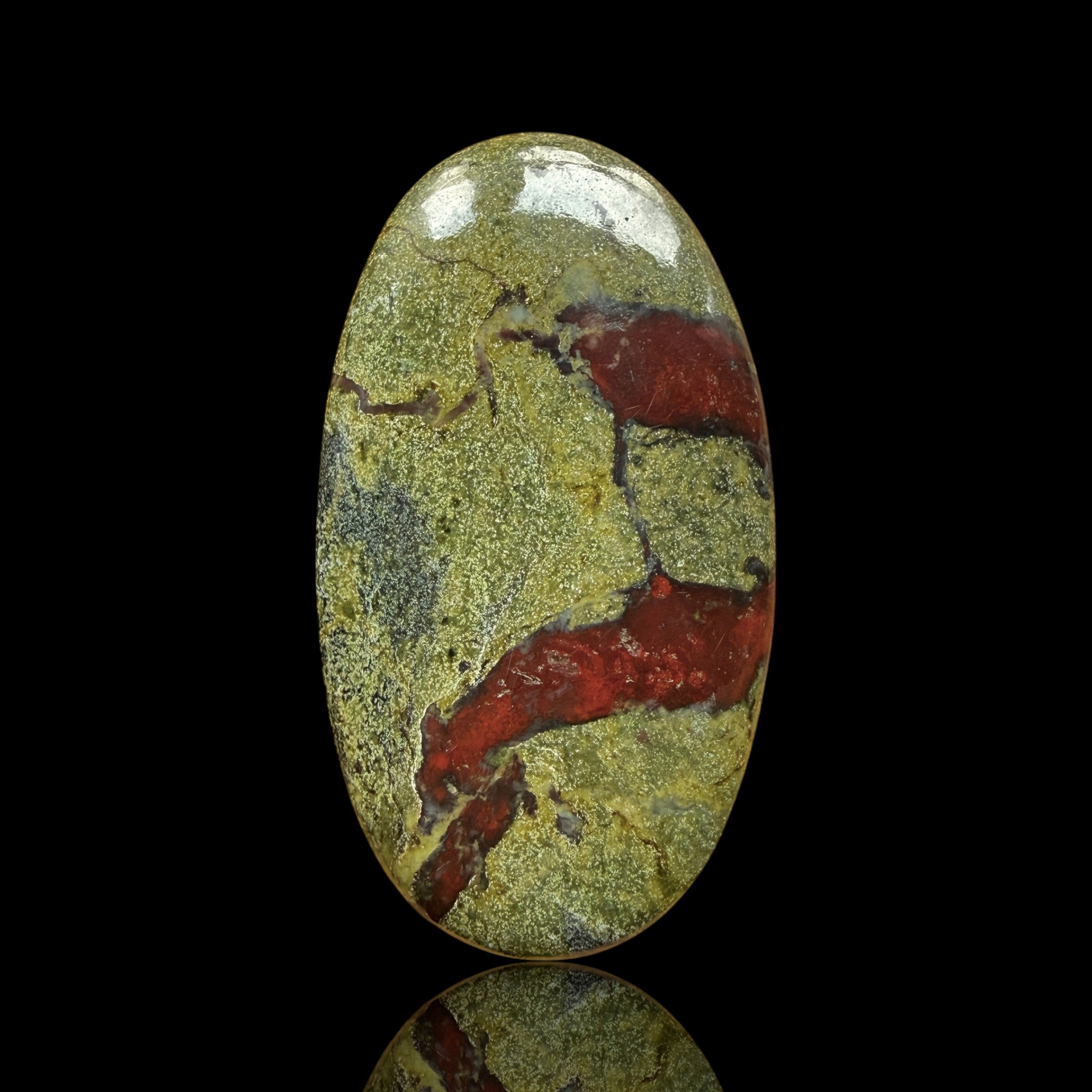 Cabochon Jaspe Sang de Dragon