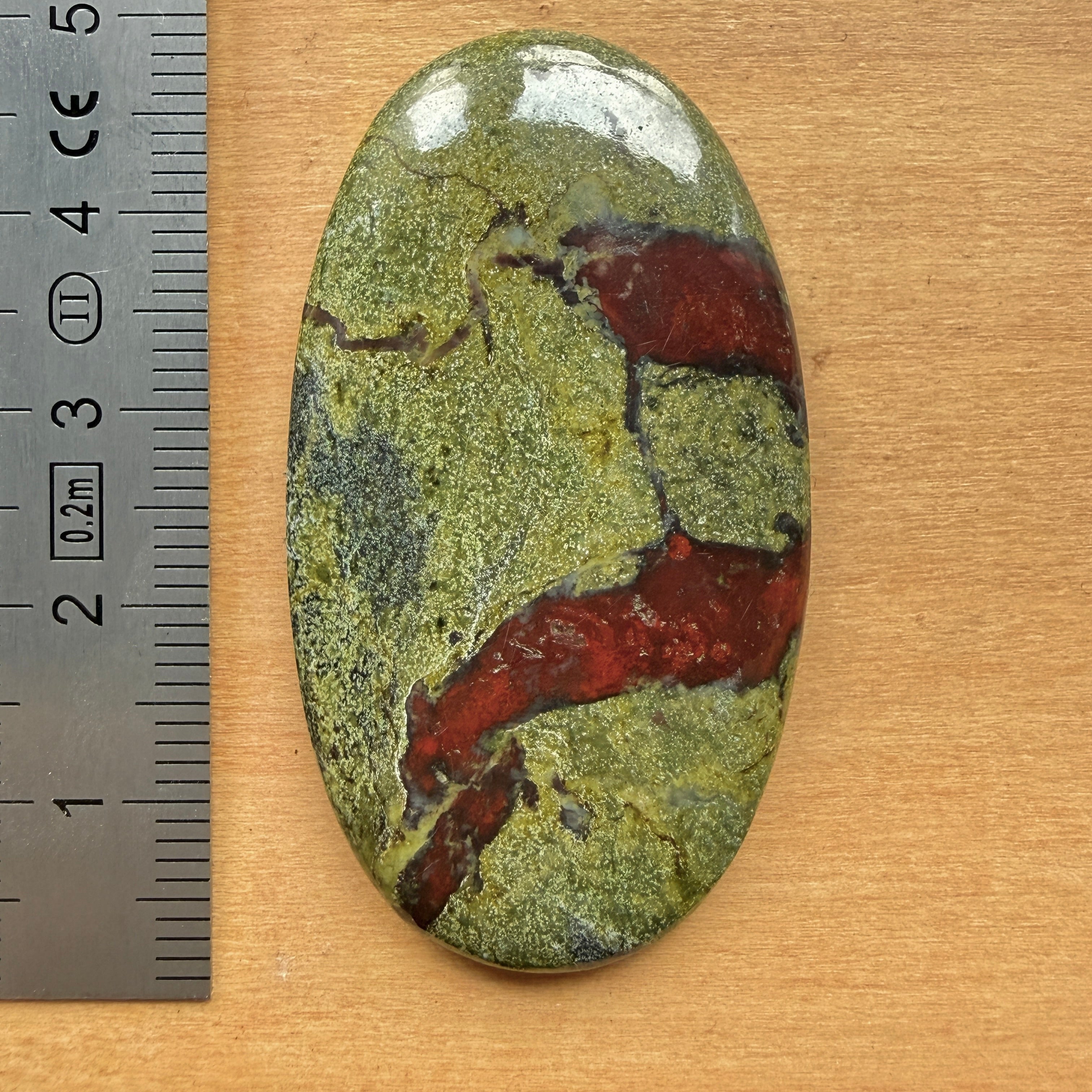 Cabochon Jaspe Sang de Dragon