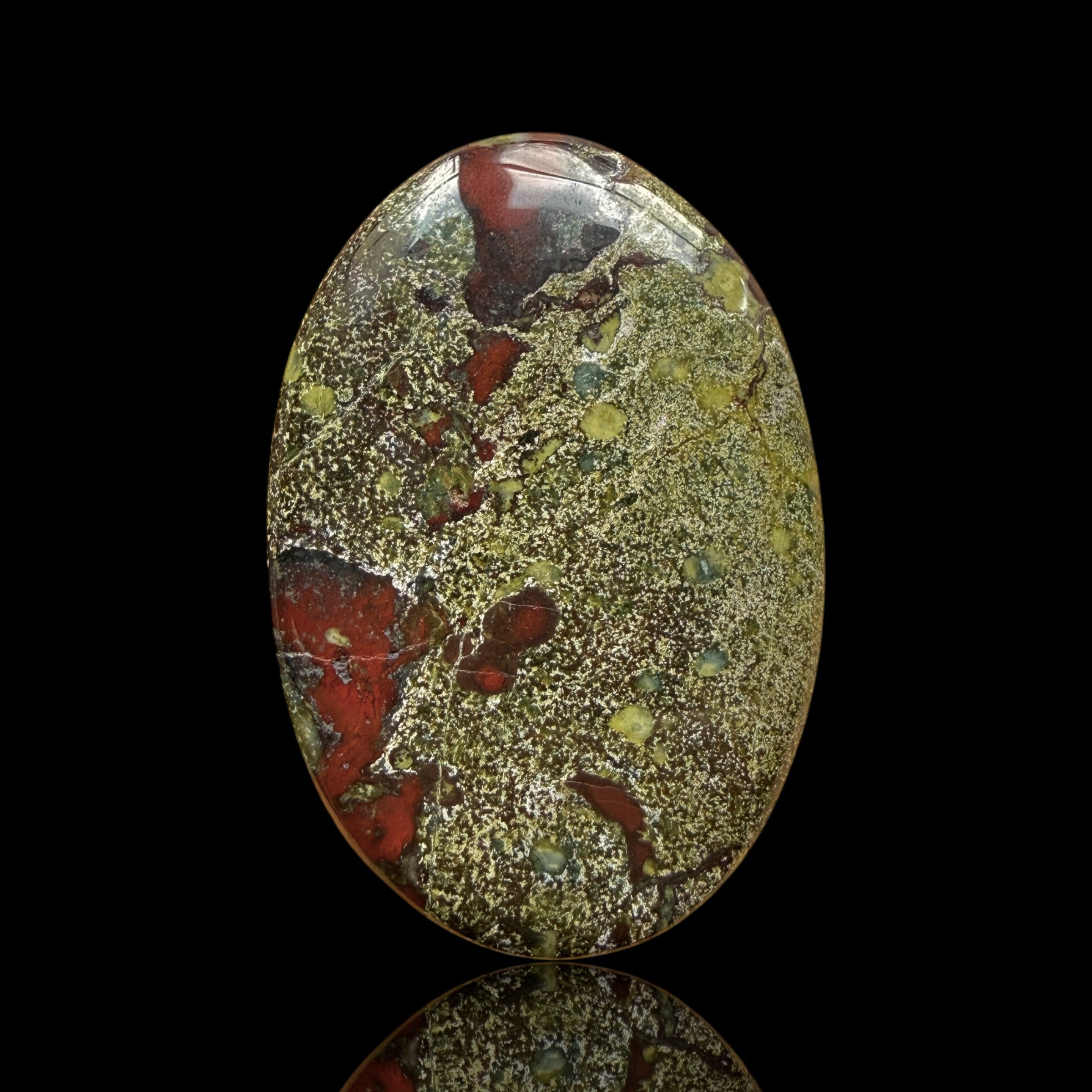 Cabochon Jaspe Sang de Dragon