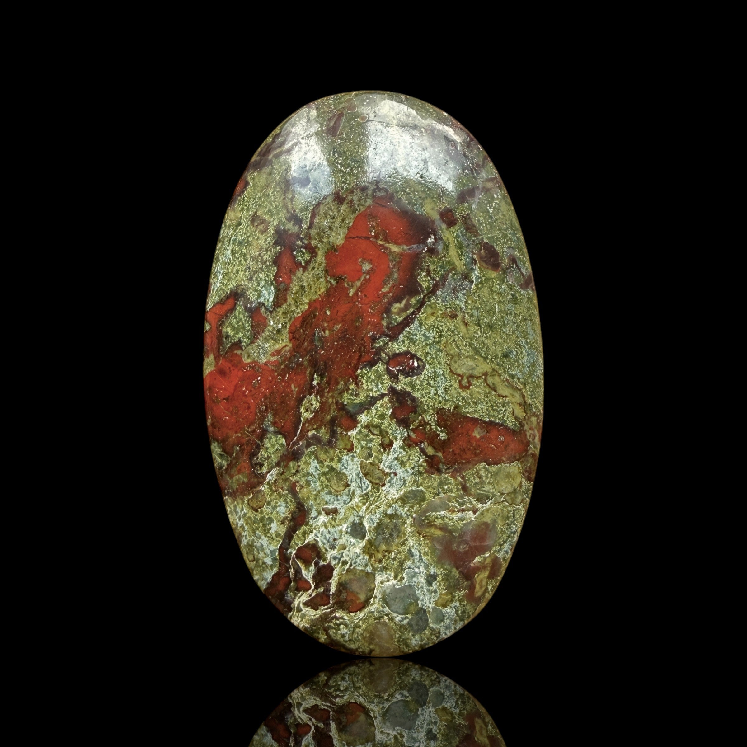 Cabochon Jaspe Sang de Dragon