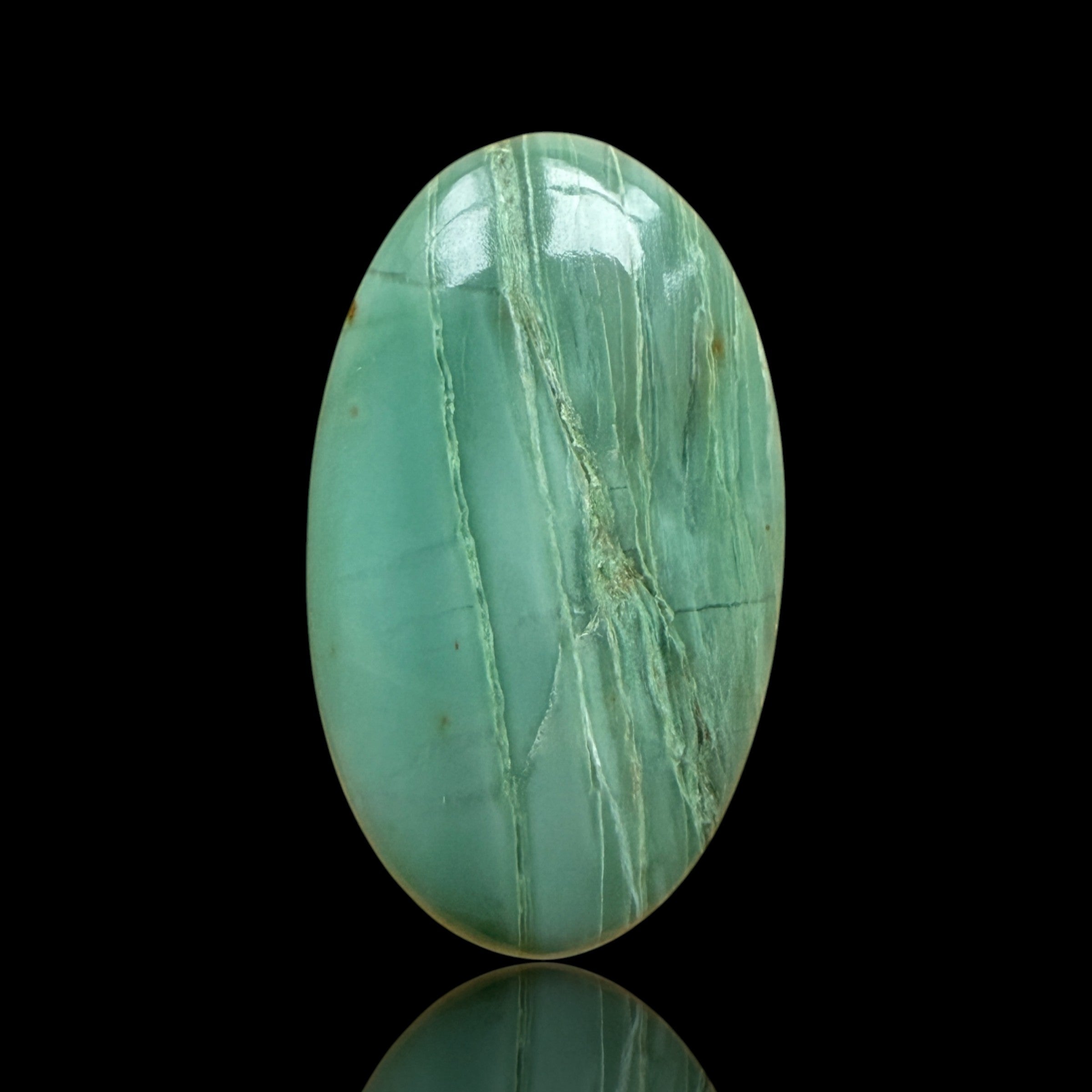 Cabochon Jaspe Gary Green