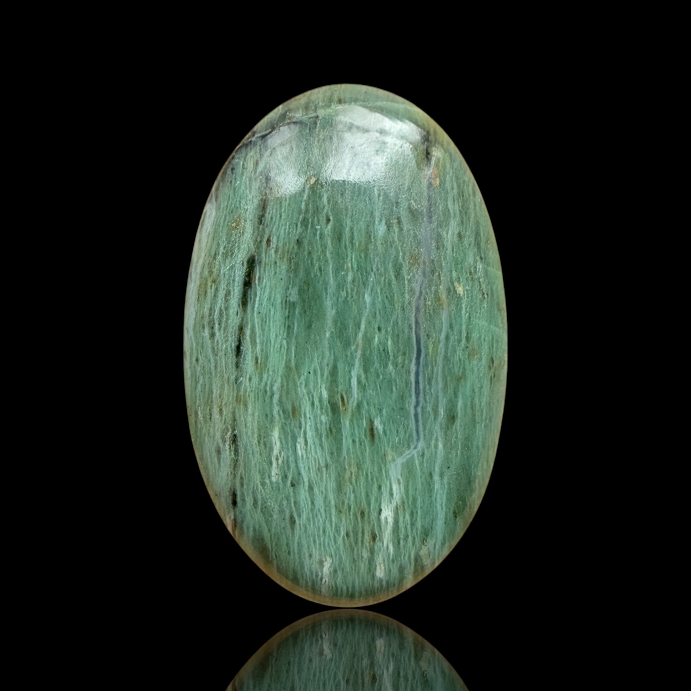 Cabochon Jaspe Gary Green