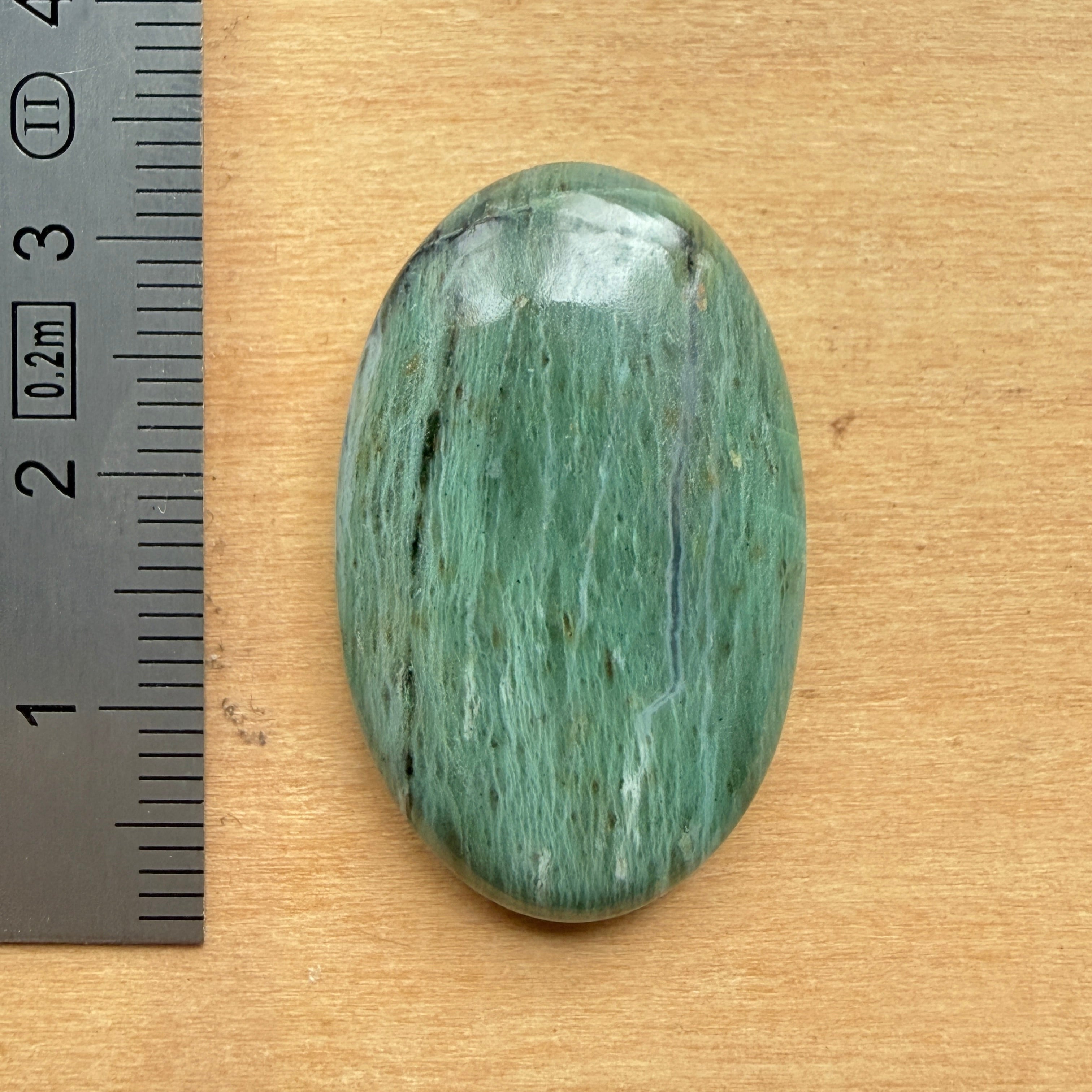 Cabochon Jaspe Gary Green