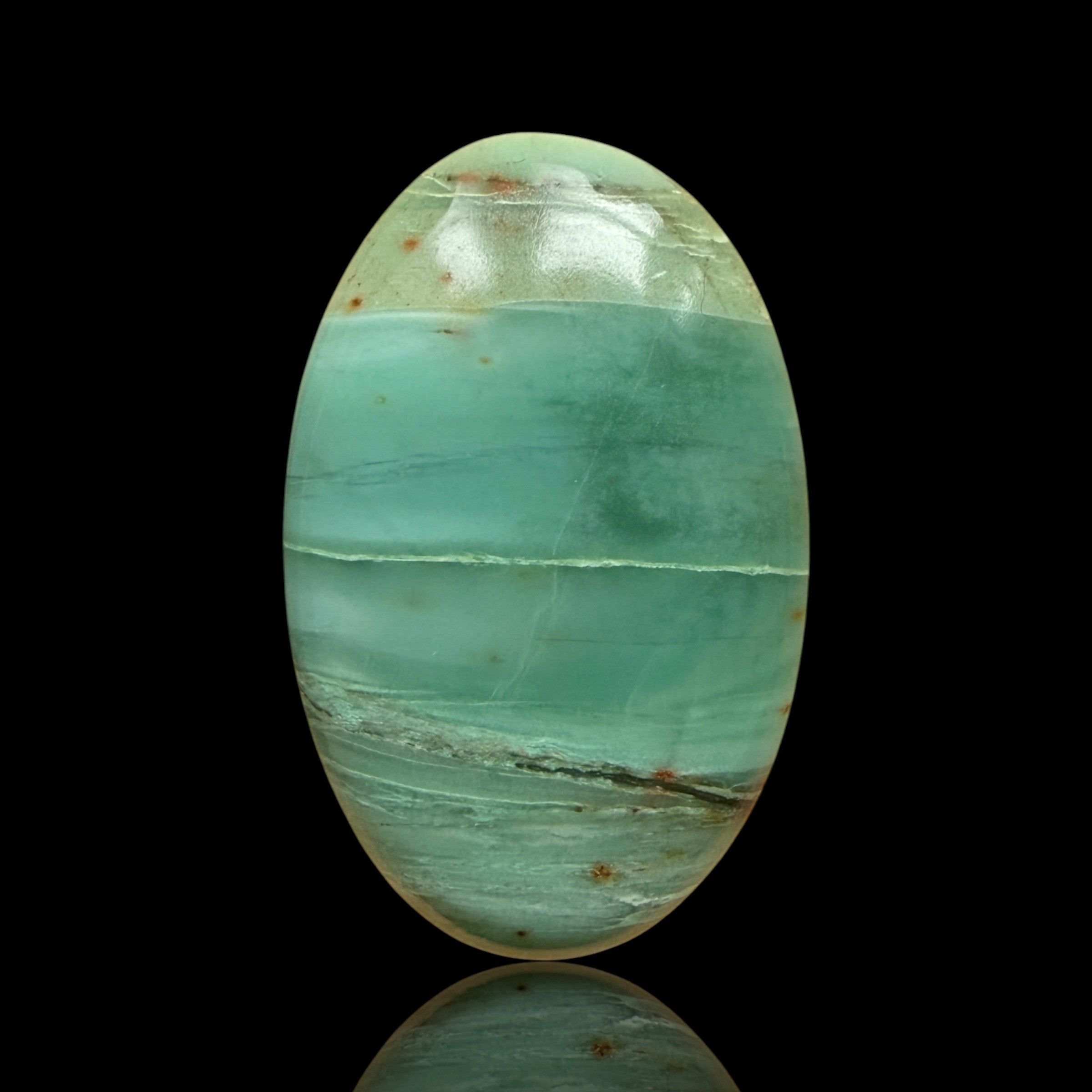Cabochon Jaspe Gary Green