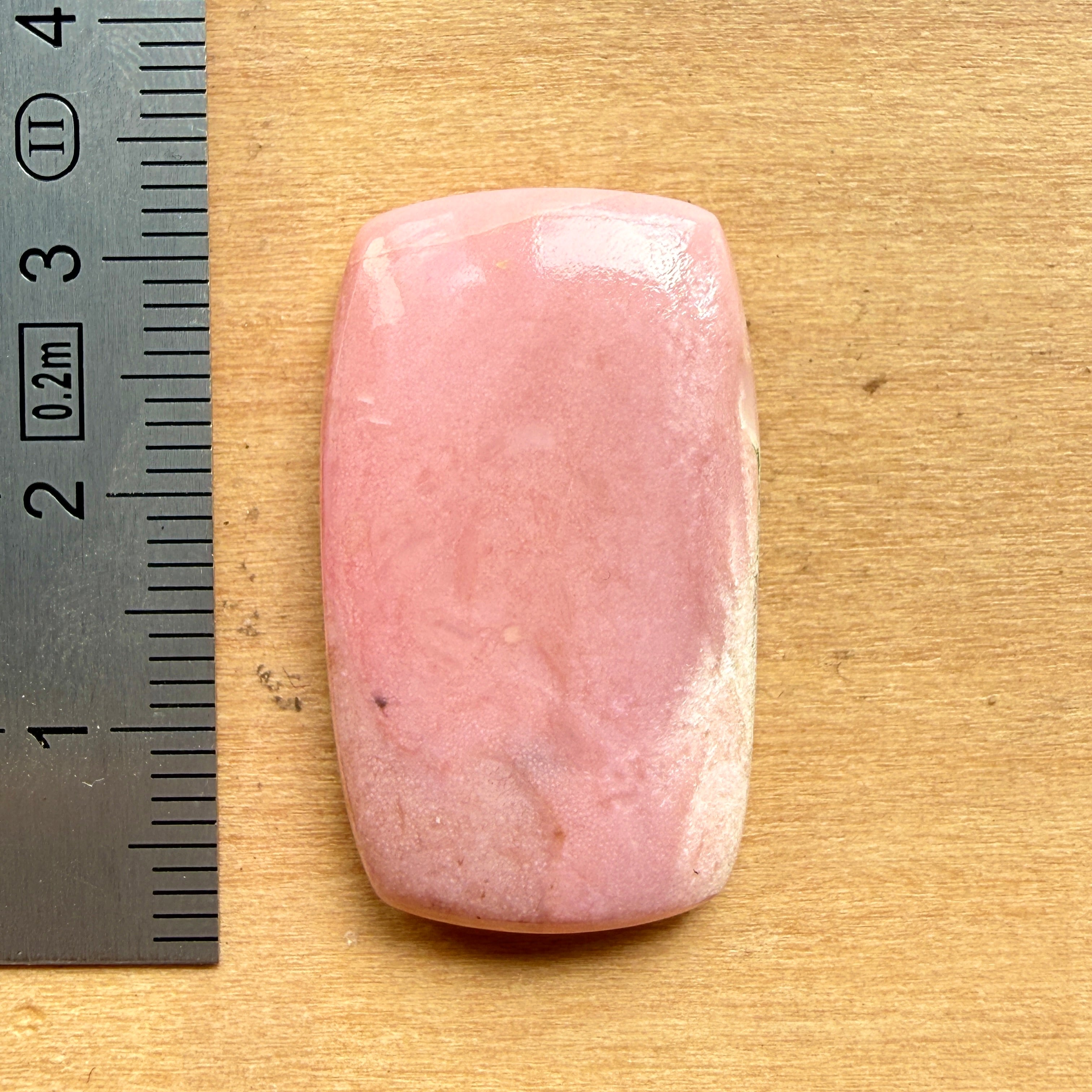 Cabochon Opale Rose