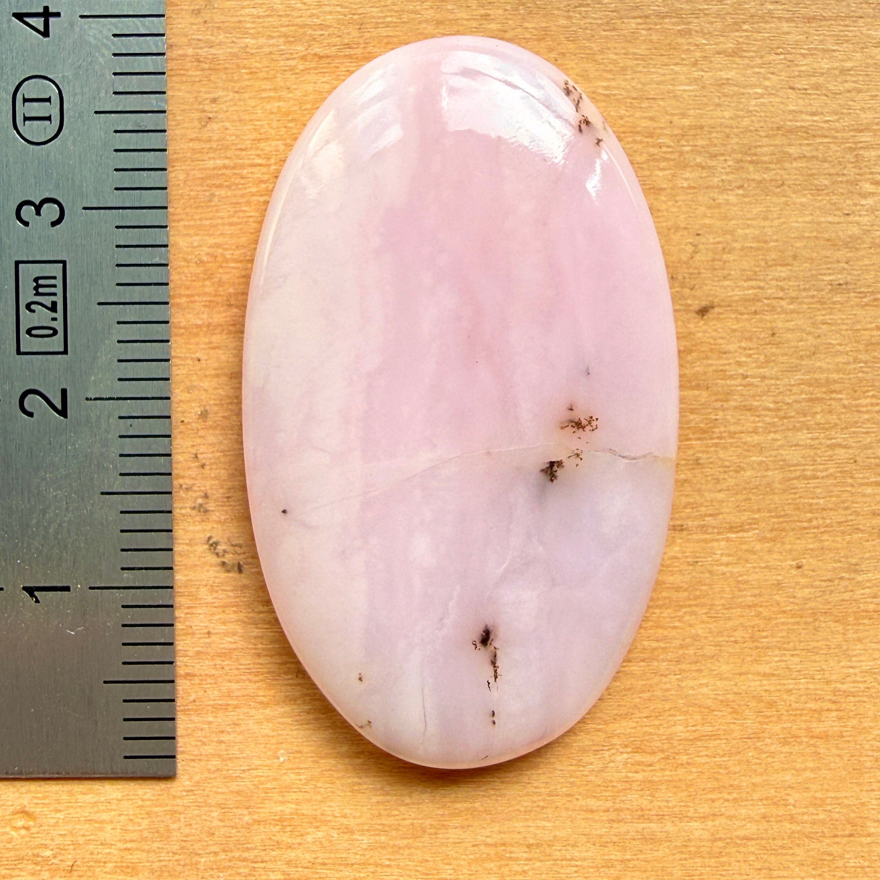 Cabochon Opale Rose