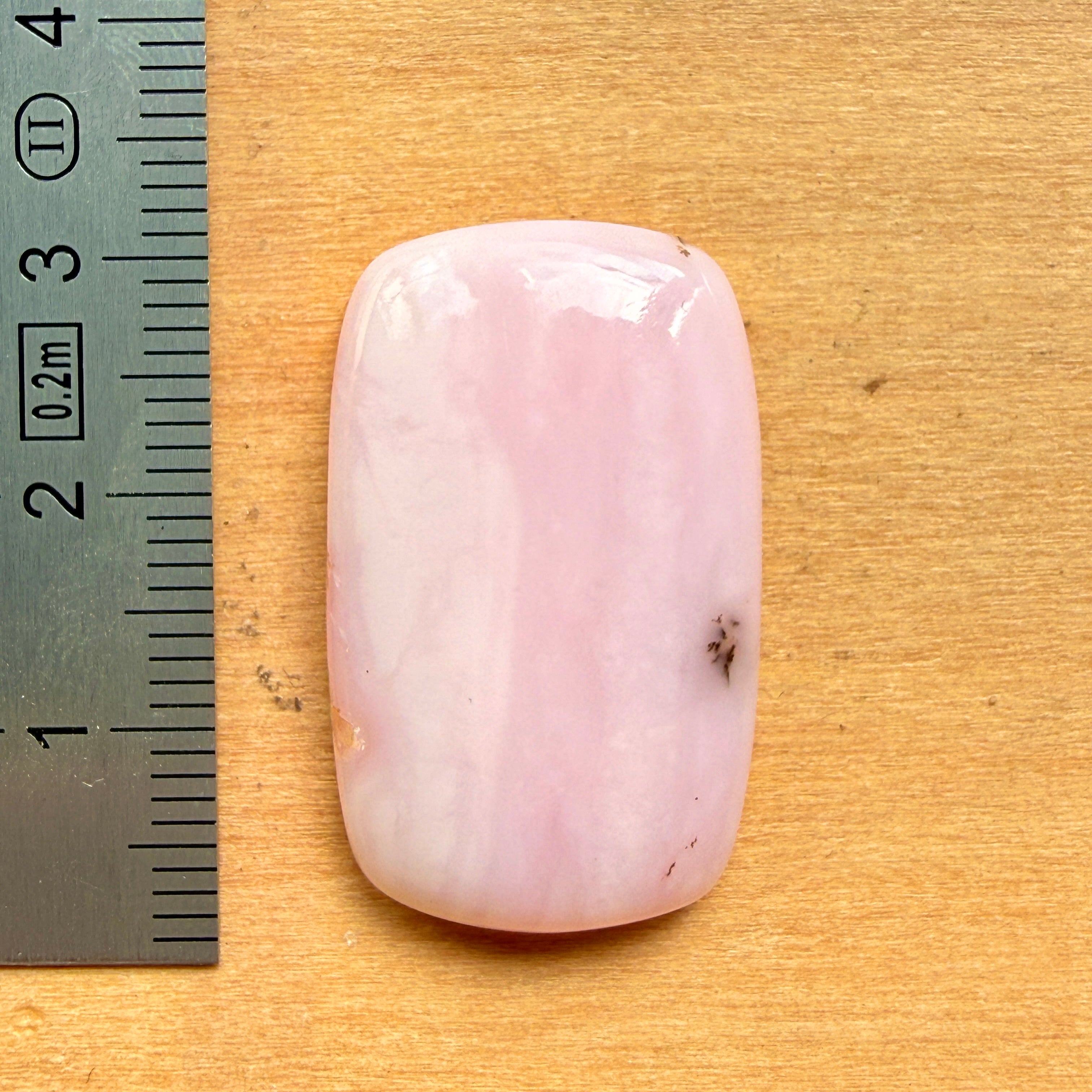 Cabochon Opale Rose