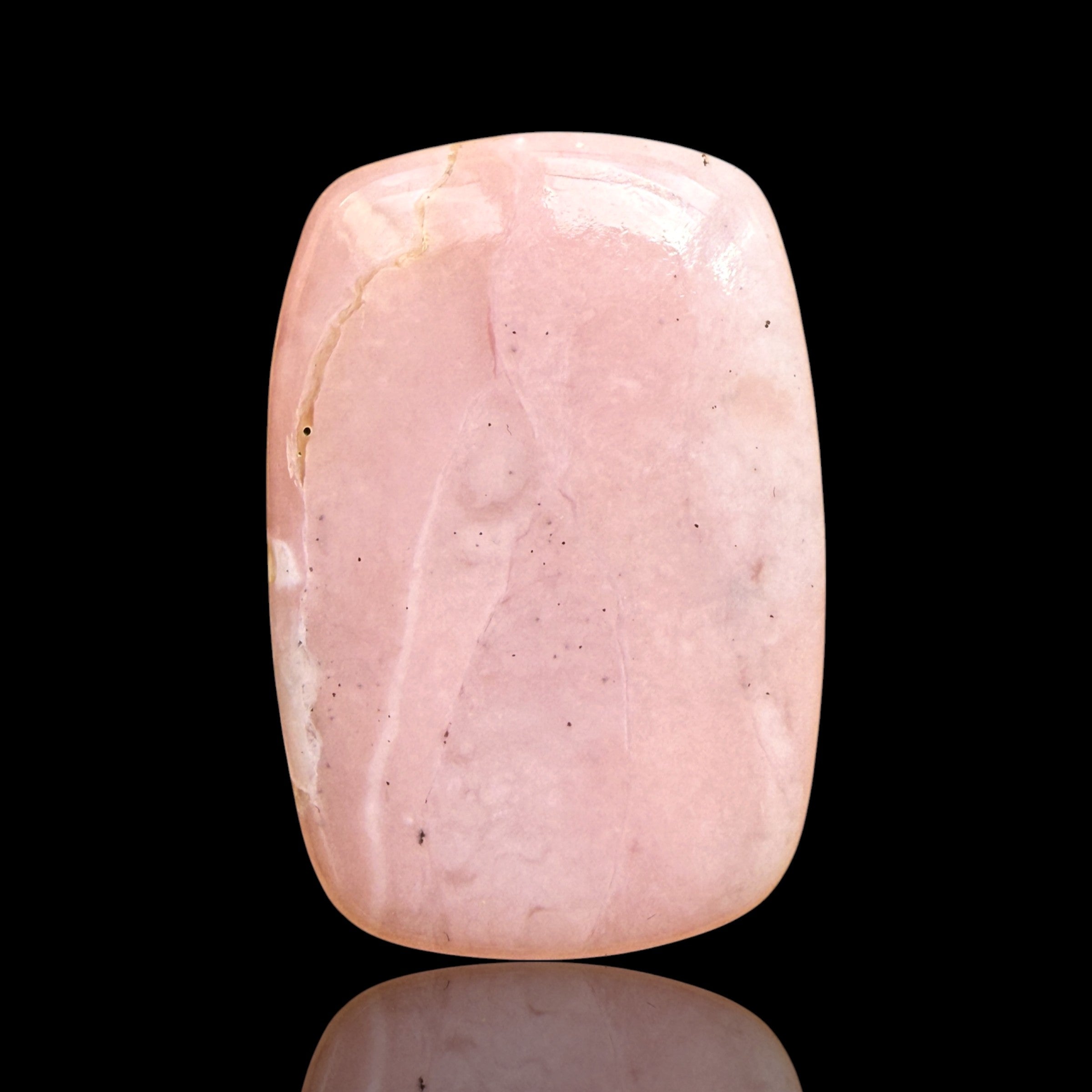 Cabochon Opale Rose