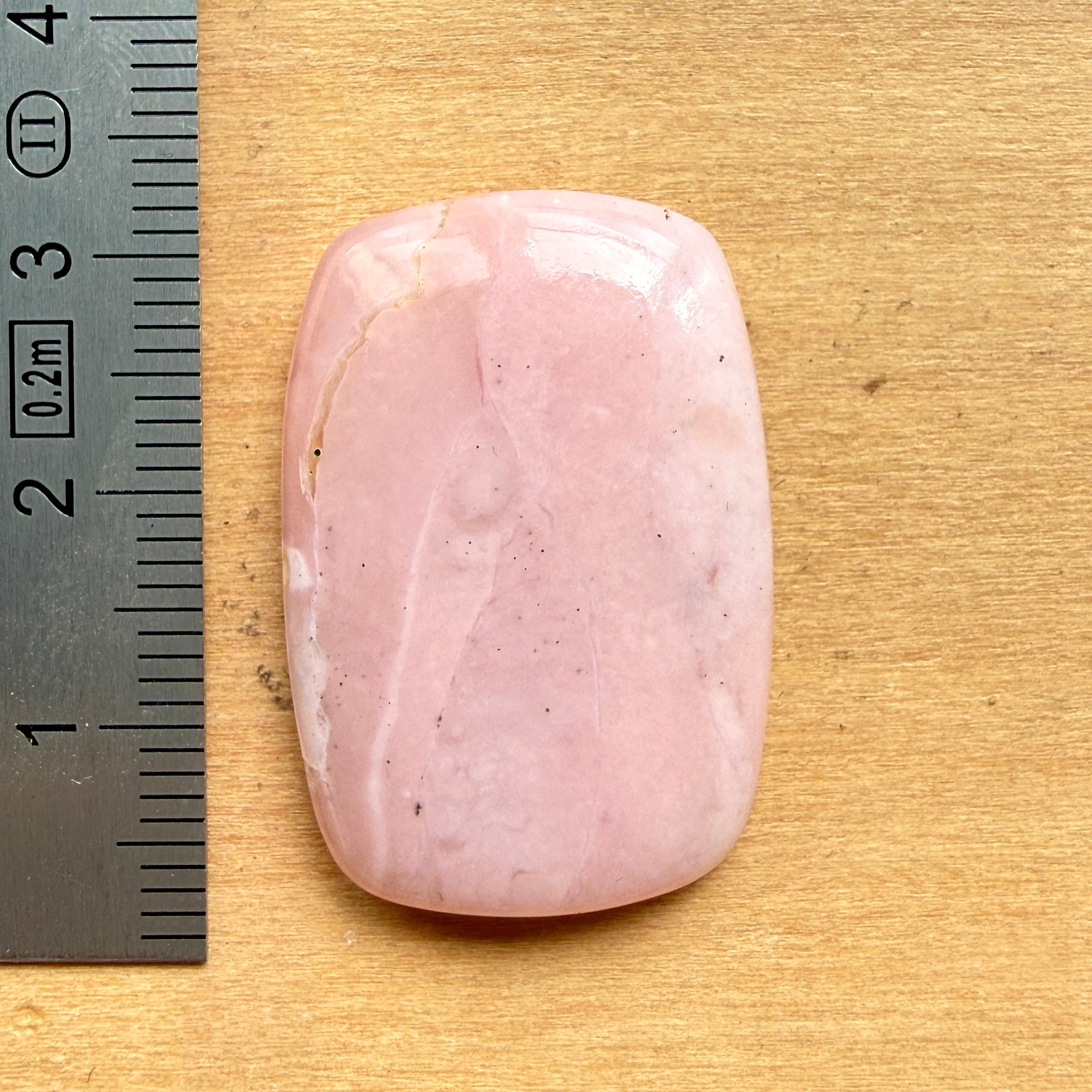 Cabochon Opale Rose