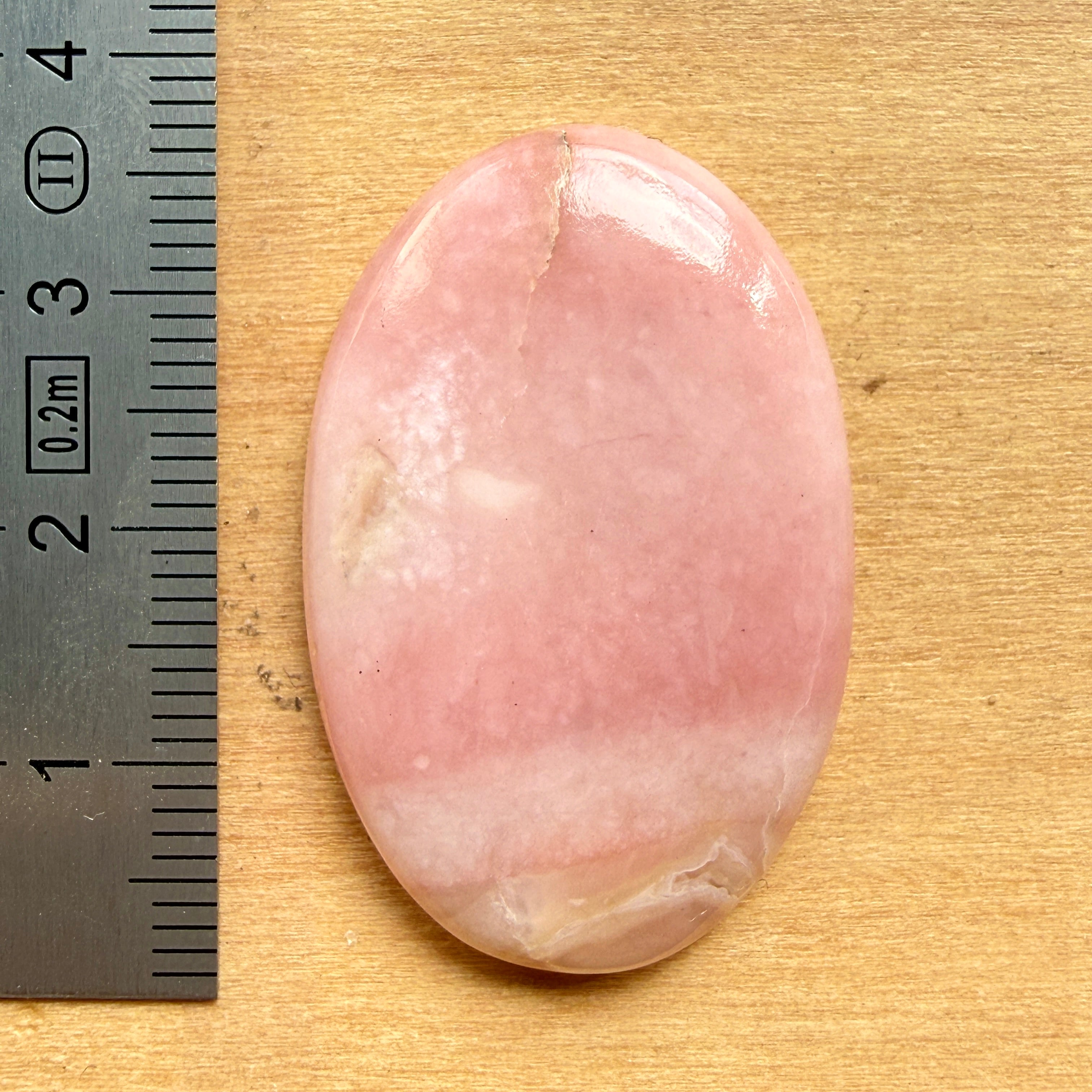 Cabochon Opale Rose