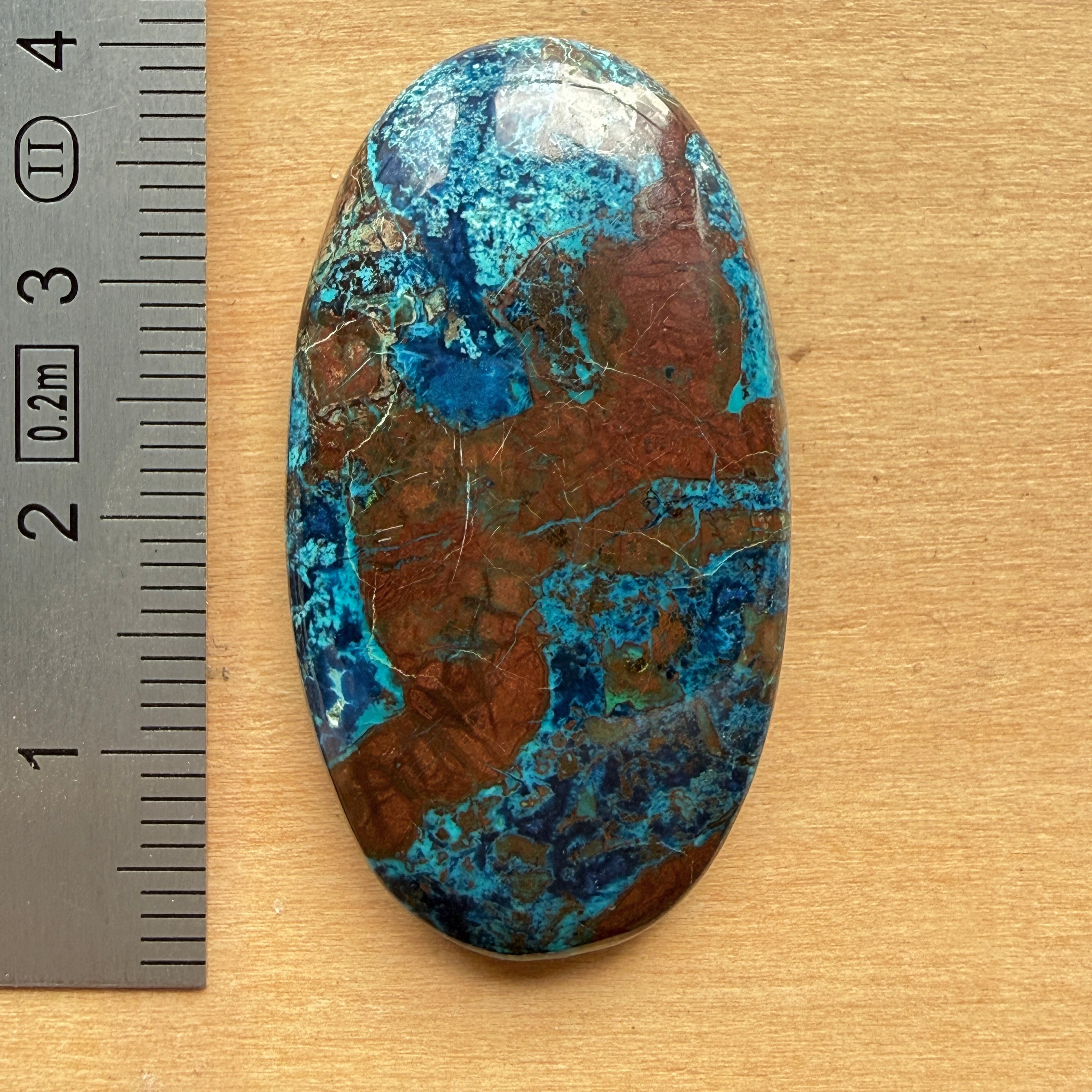 Cabochon Shattuckite
