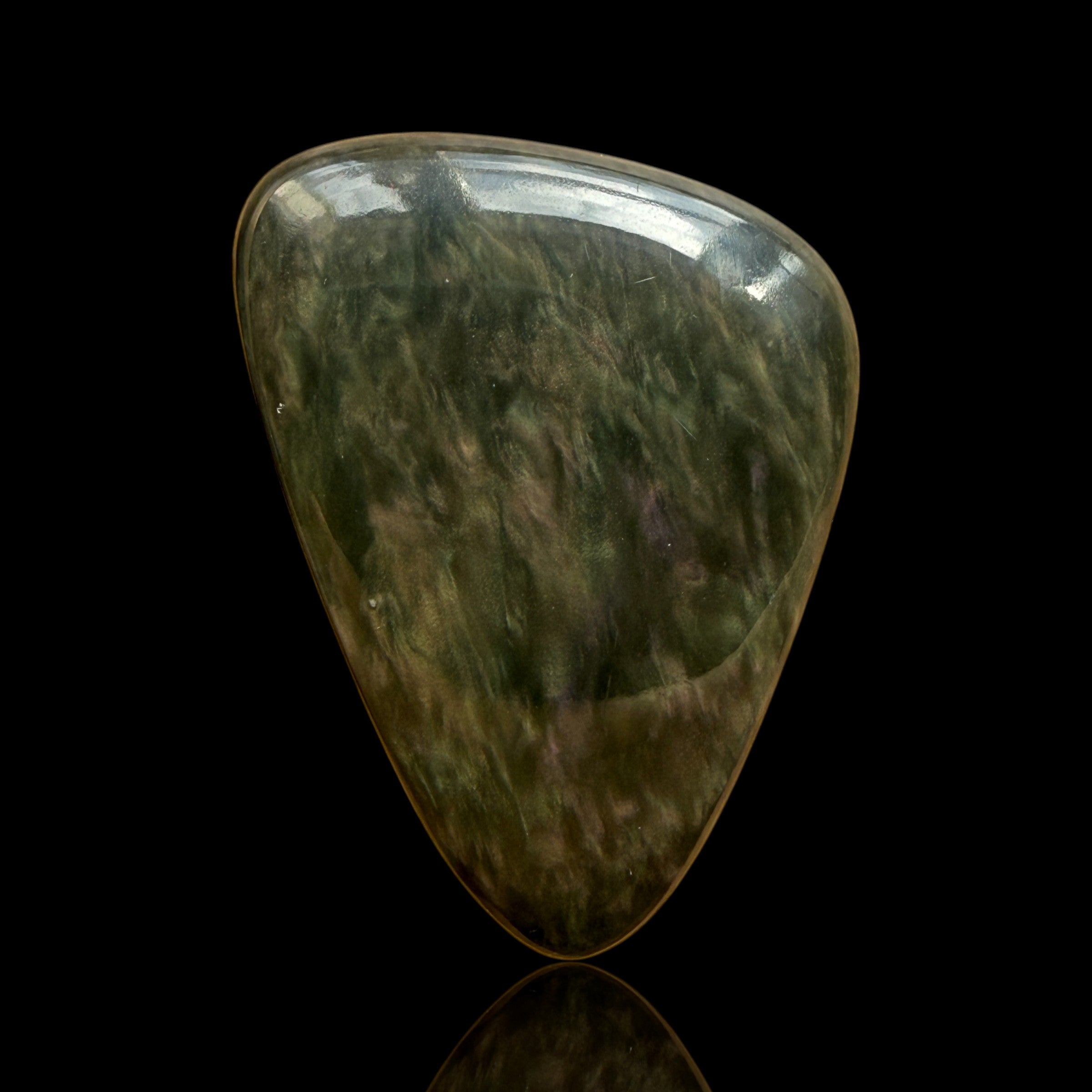 Cabochon Obsidienne Velours
